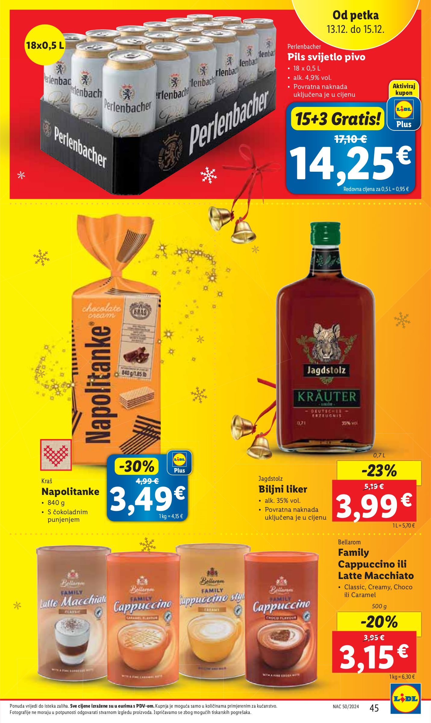 lidl - Lidl katalog vrijedi od 12.12. do 15.12. - page: 45