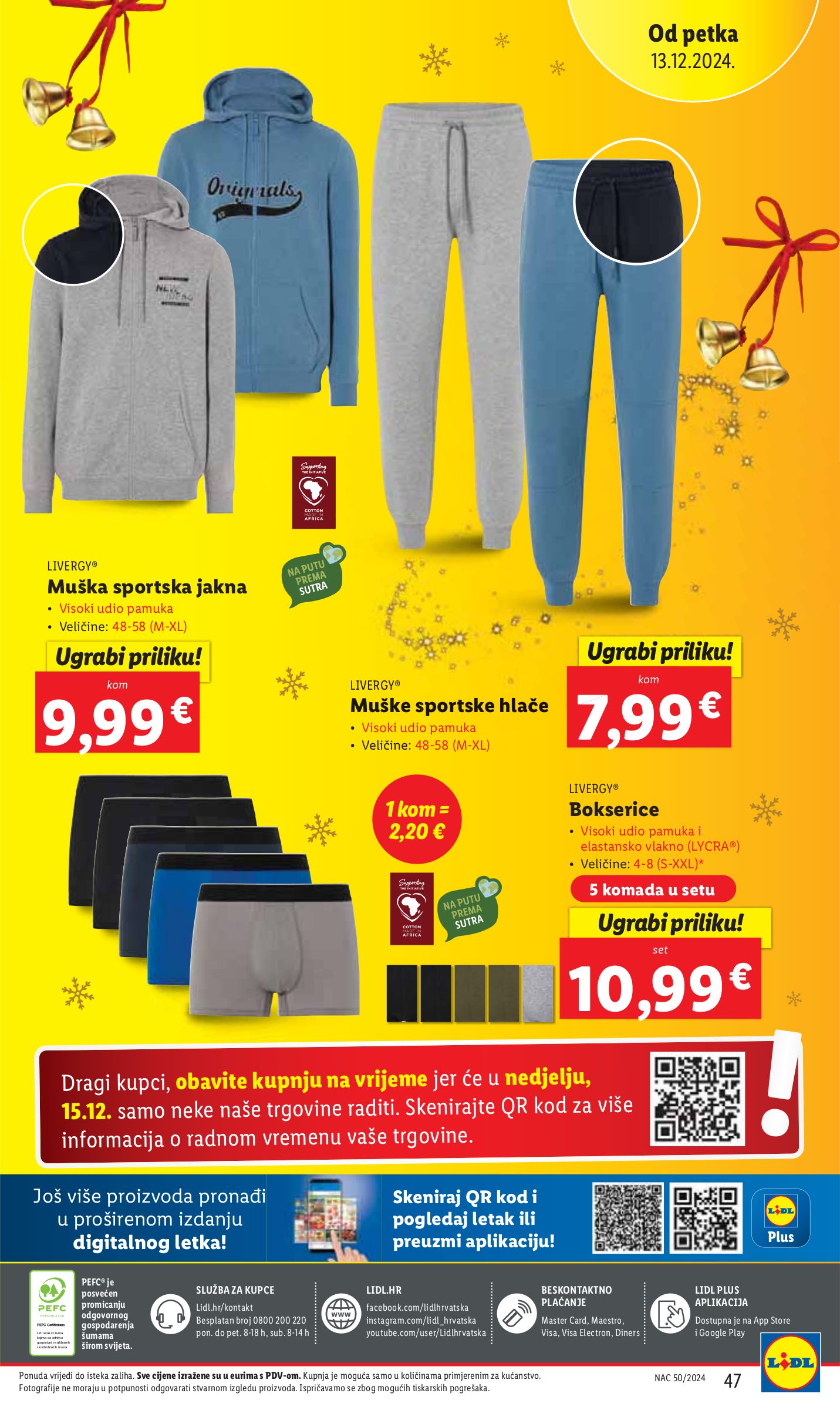 lidl - Lidl katalog vrijedi od 12.12. do 15.12. - page: 47