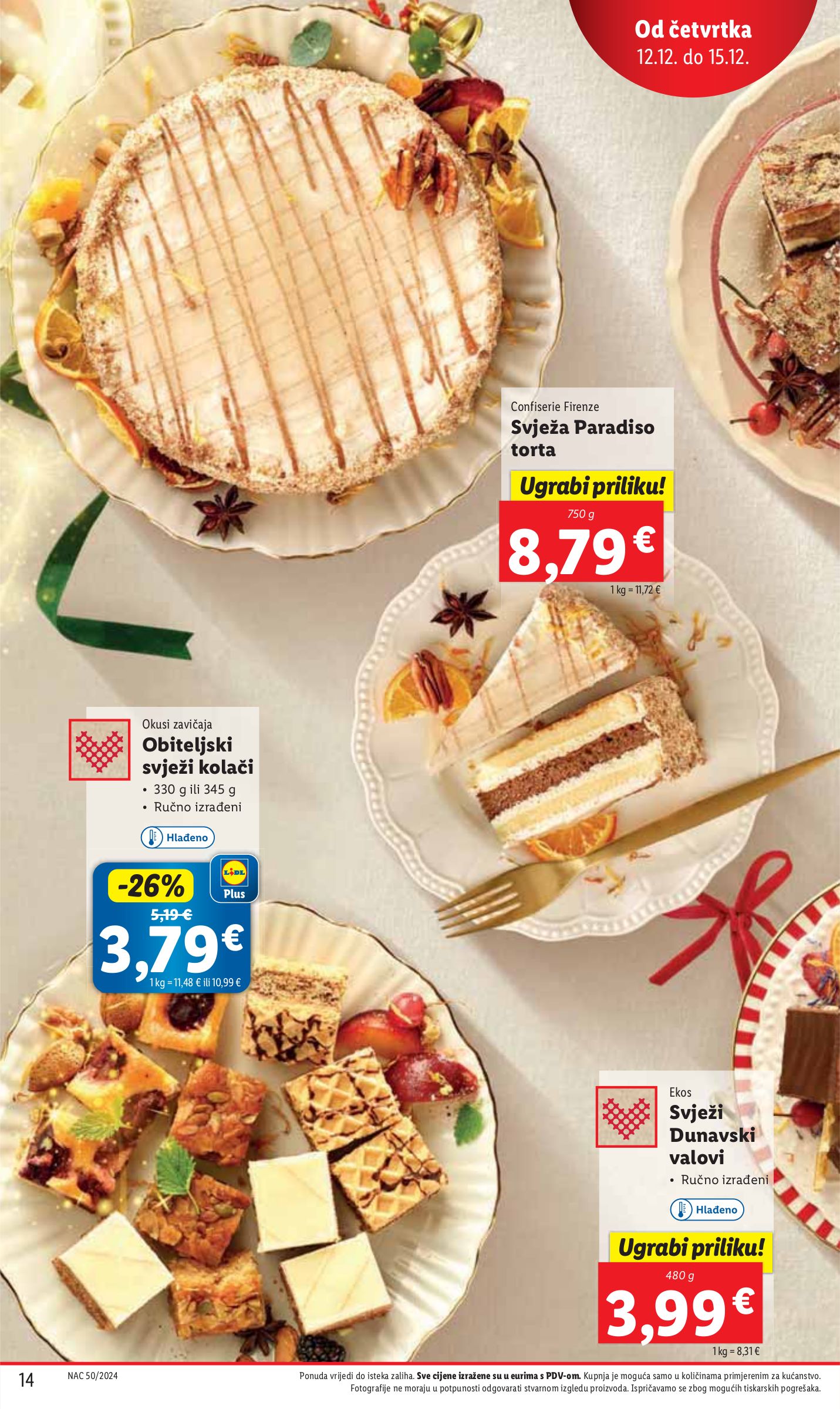 lidl - Lidl katalog vrijedi od 12.12. do 15.12. - page: 14