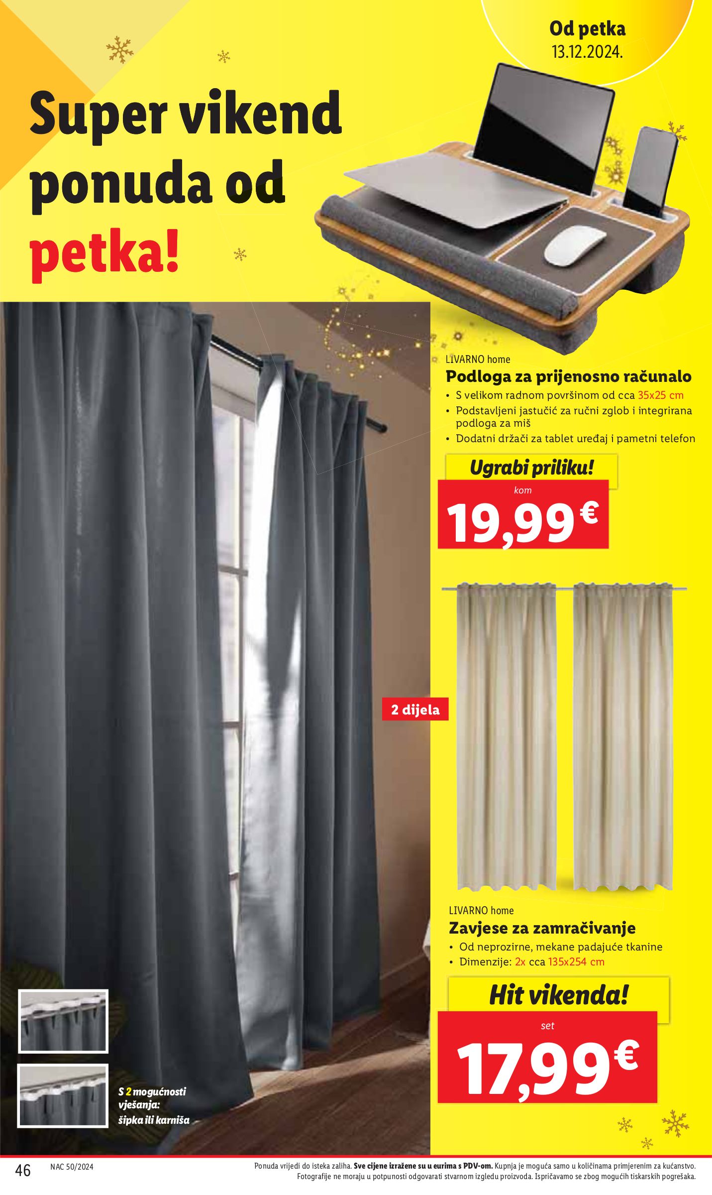 lidl - Lidl katalog vrijedi od 12.12. do 15.12. - page: 46