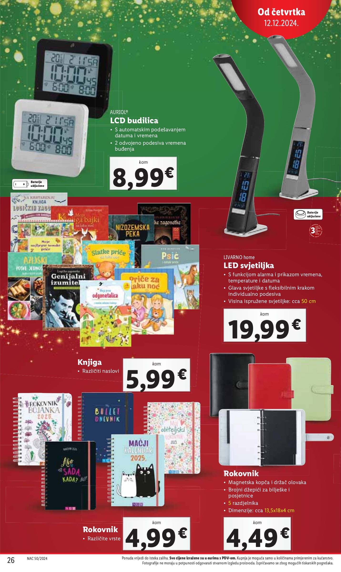 lidl - Lidl katalog vrijedi od 12.12. do 15.12. - page: 26