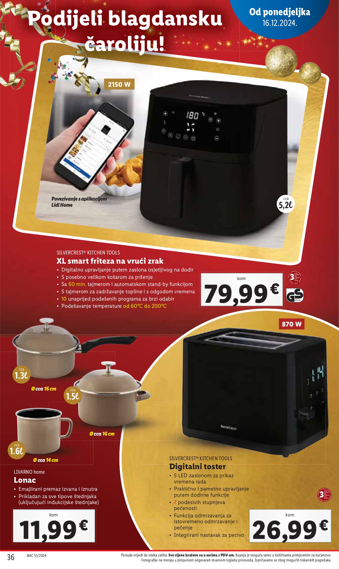 lidl - Lidl katalog vrijedi od 16.12. do 24.12. - page: 36