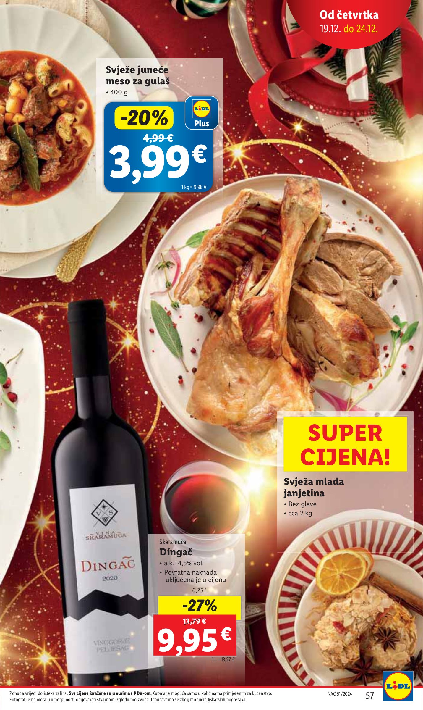 lidl - Lidl katalog vrijedi od 16.12. do 24.12. - page: 57