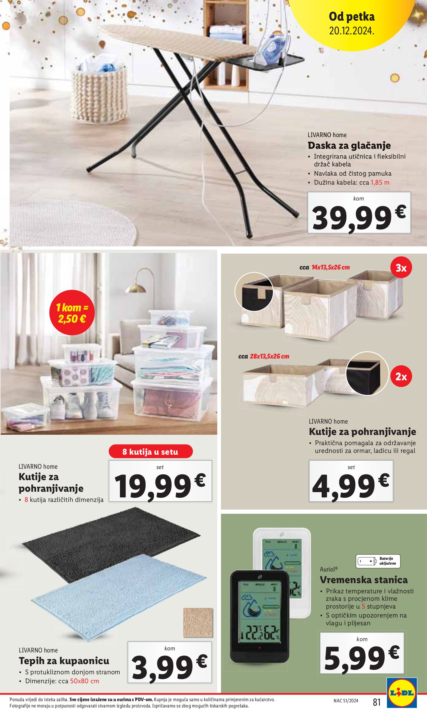 lidl - Lidl katalog vrijedi od 16.12. do 24.12. - page: 81