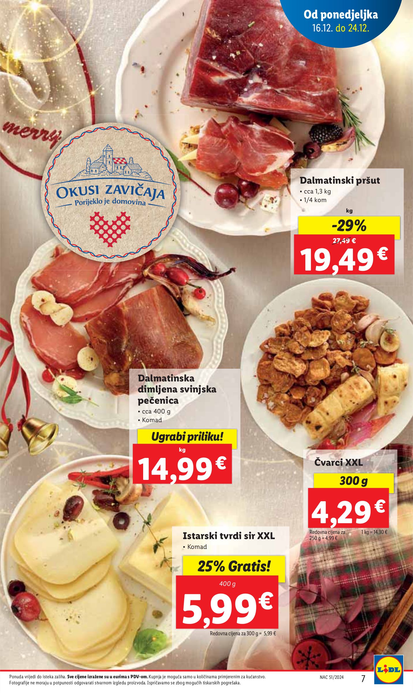 lidl - Lidl katalog vrijedi od 16.12. do 24.12. - page: 7