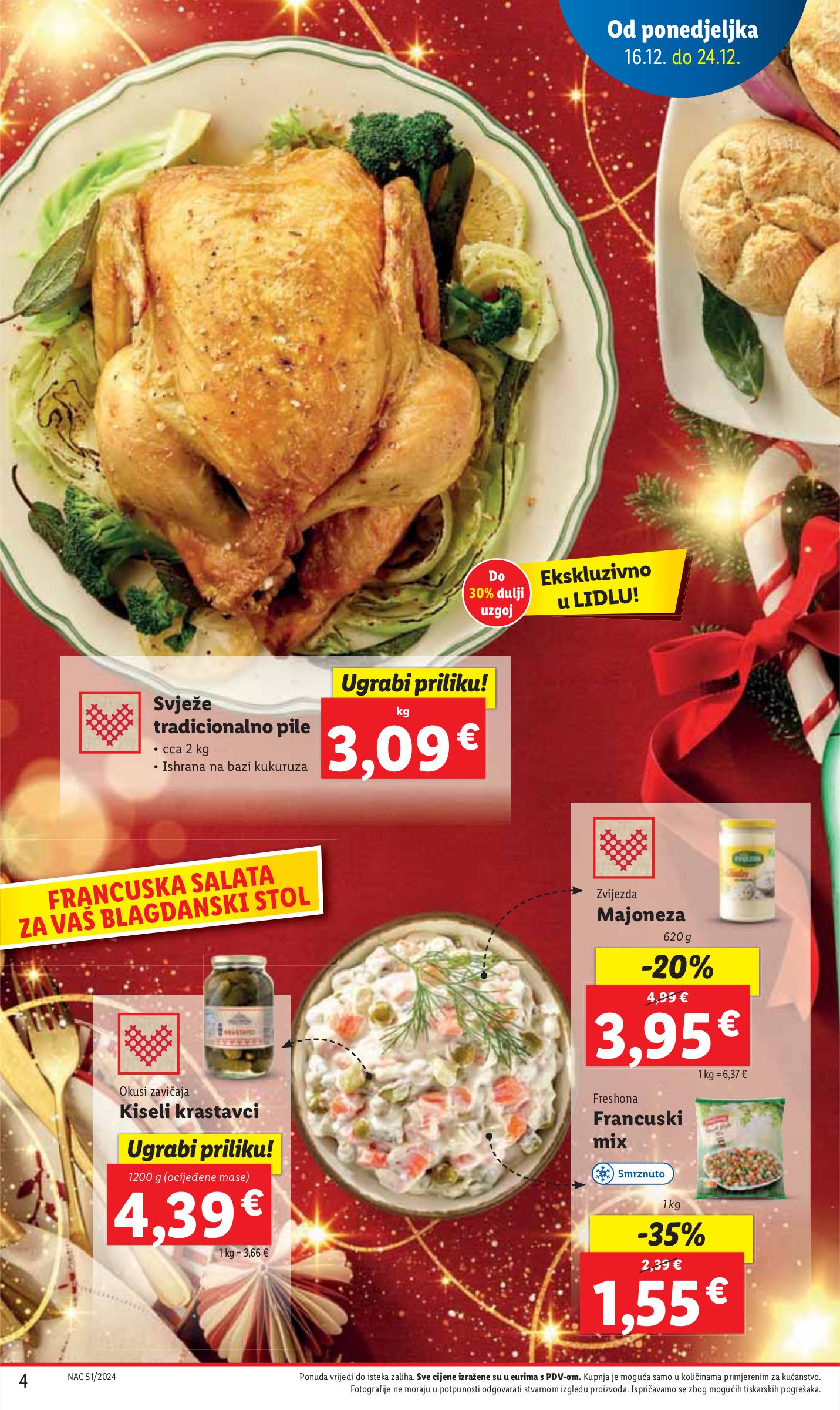 lidl - Lidl katalog vrijedi od 16.12. do 24.12. - page: 4