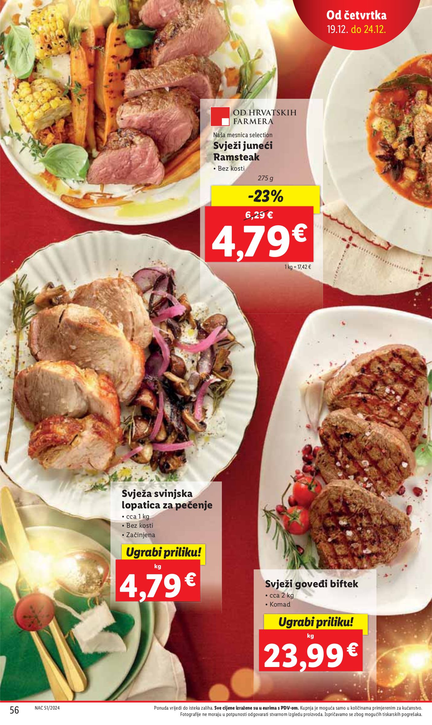 lidl - Lidl katalog vrijedi od 16.12. do 24.12. - page: 56