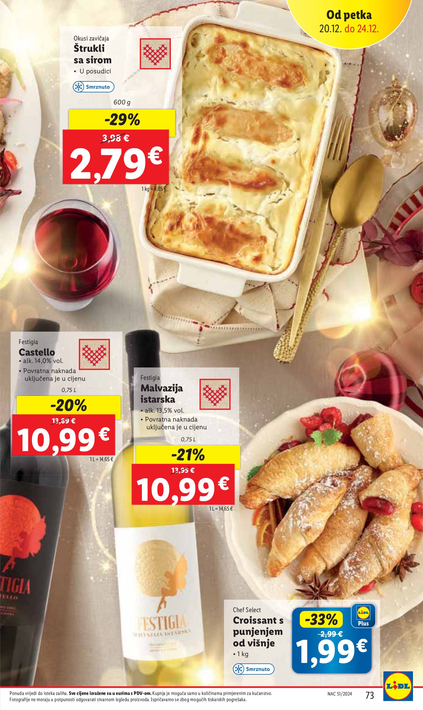 lidl - Lidl katalog vrijedi od 16.12. do 24.12. - page: 73