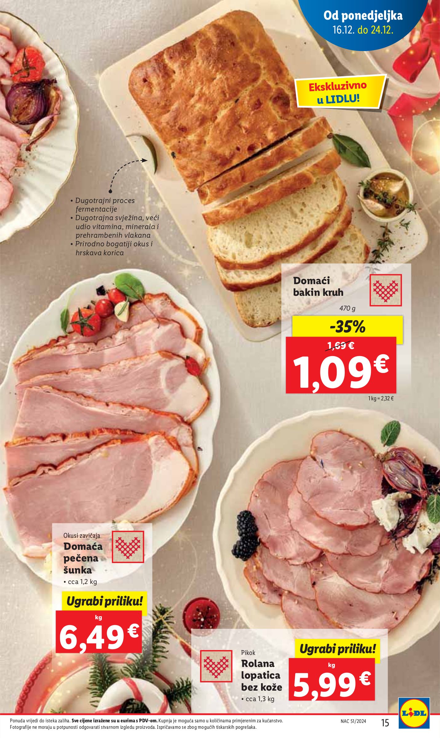 lidl - Lidl katalog vrijedi od 16.12. do 24.12. - page: 15