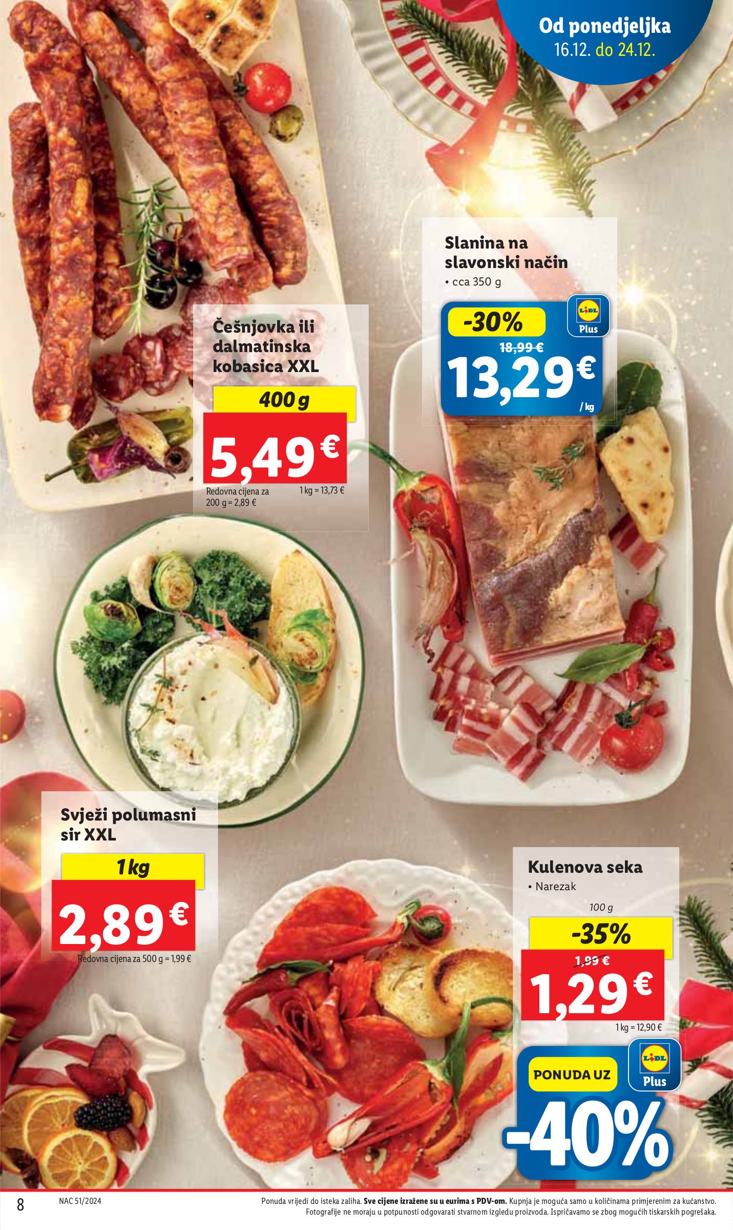 lidl - Lidl katalog vrijedi od 16.12. do 24.12. - page: 8