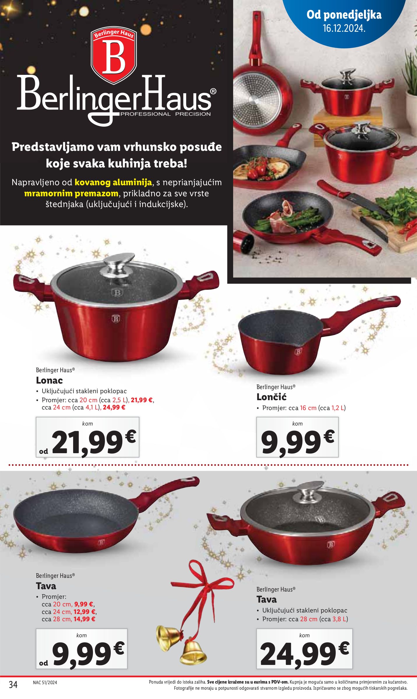 lidl - Lidl katalog vrijedi od 16.12. do 24.12. - page: 34