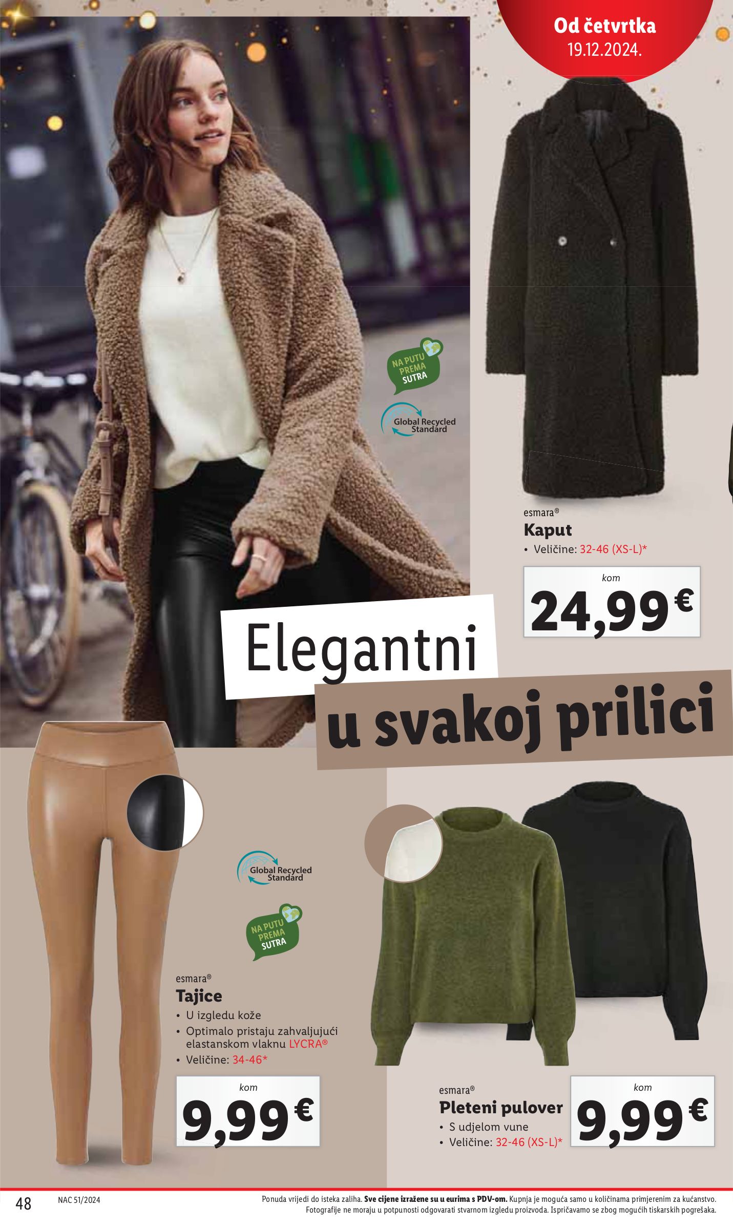 lidl - Lidl katalog vrijedi od 16.12. do 24.12. - page: 48