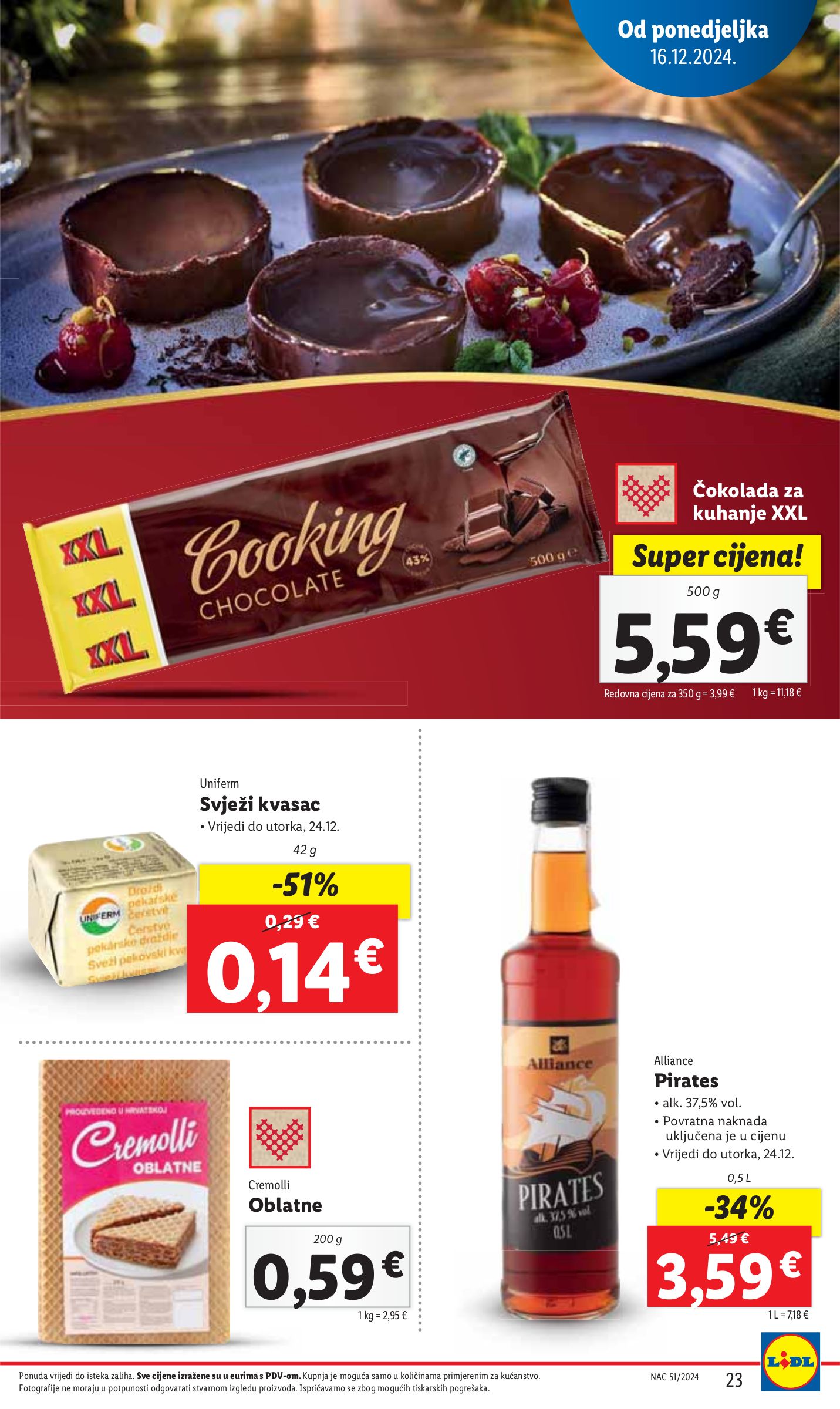 lidl - Lidl katalog vrijedi od 16.12. do 24.12. - page: 23