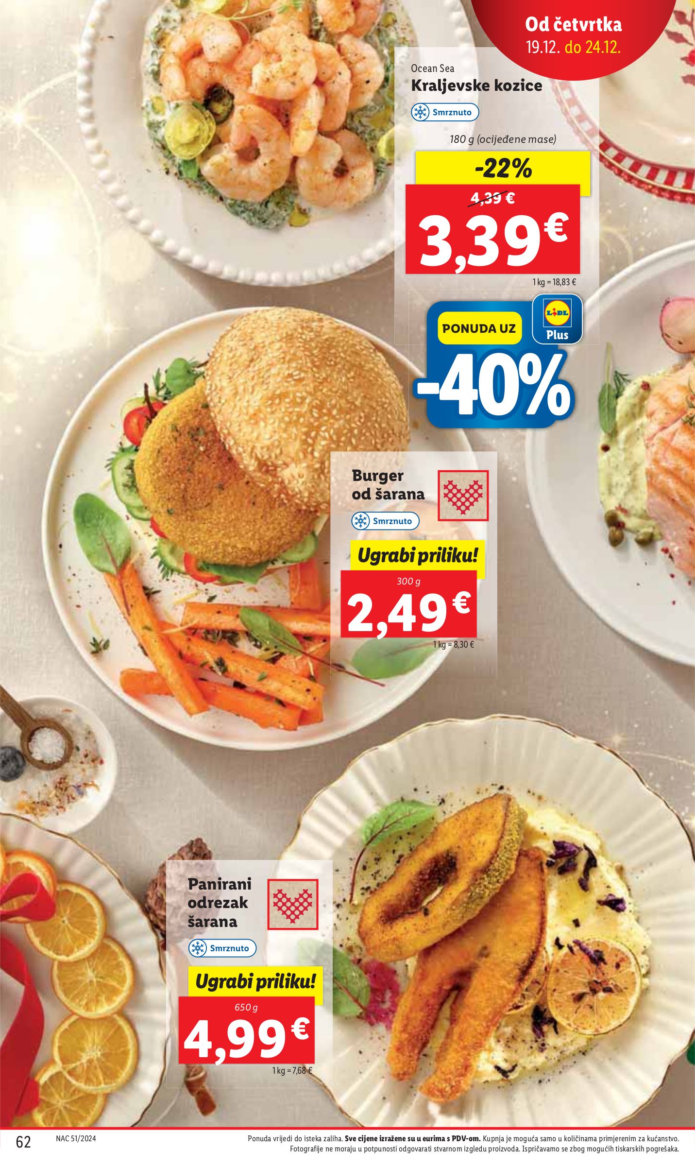 lidl - Lidl katalog vrijedi od 16.12. do 24.12. - page: 62