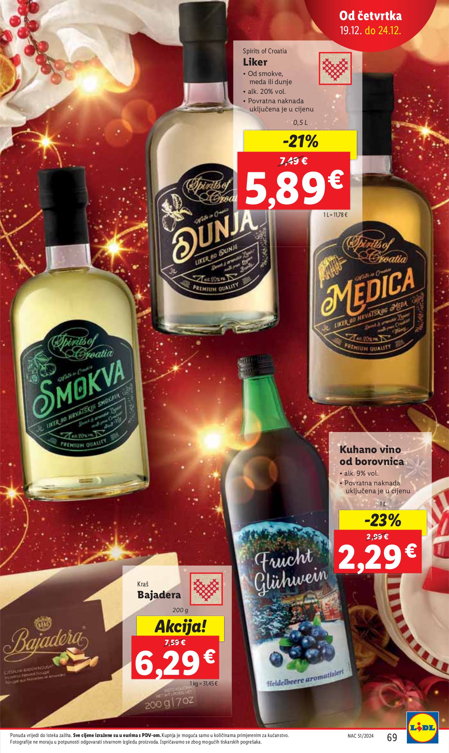 lidl - Lidl katalog vrijedi od 16.12. do 24.12. - page: 69