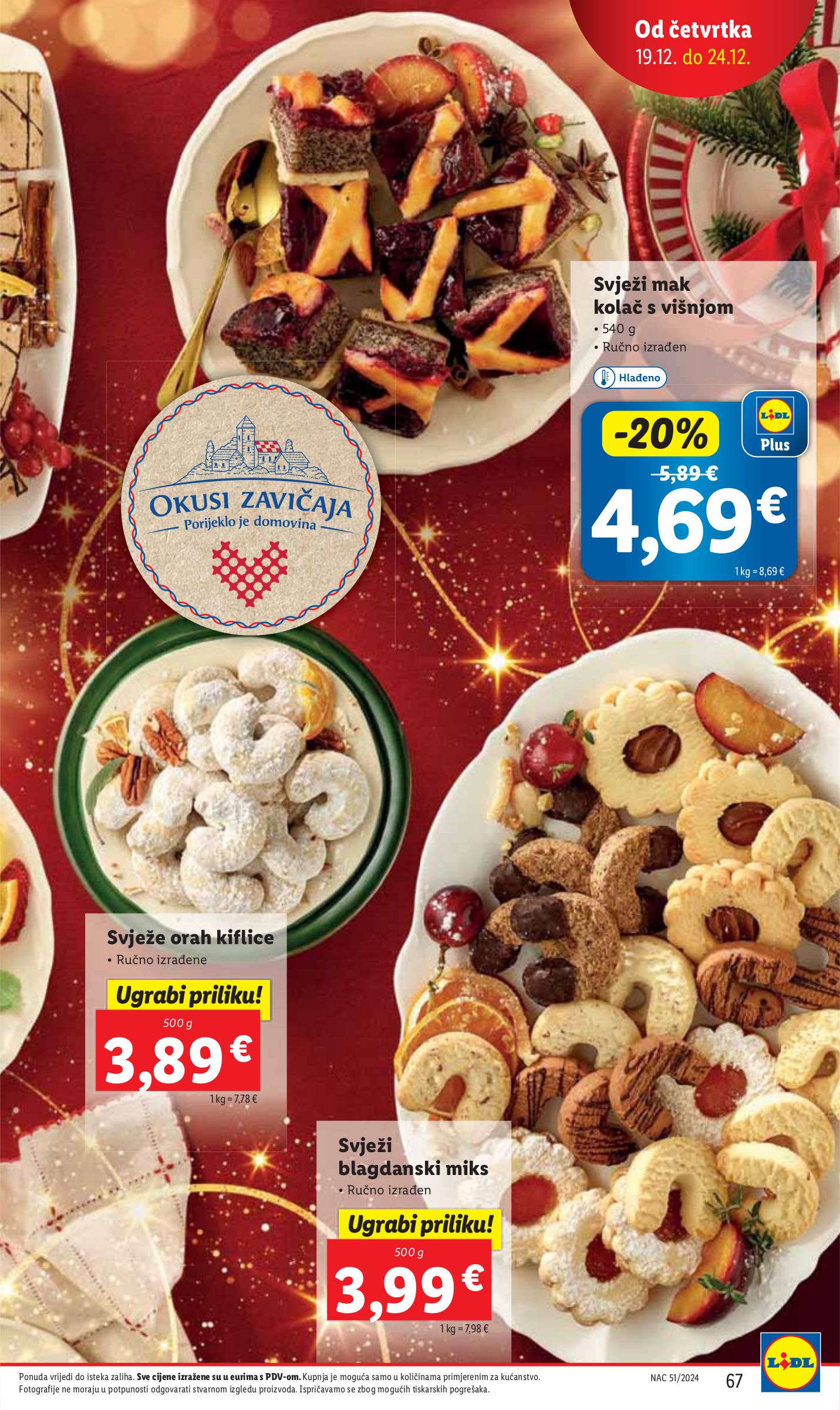 lidl - Lidl katalog vrijedi od 16.12. do 24.12. - page: 67