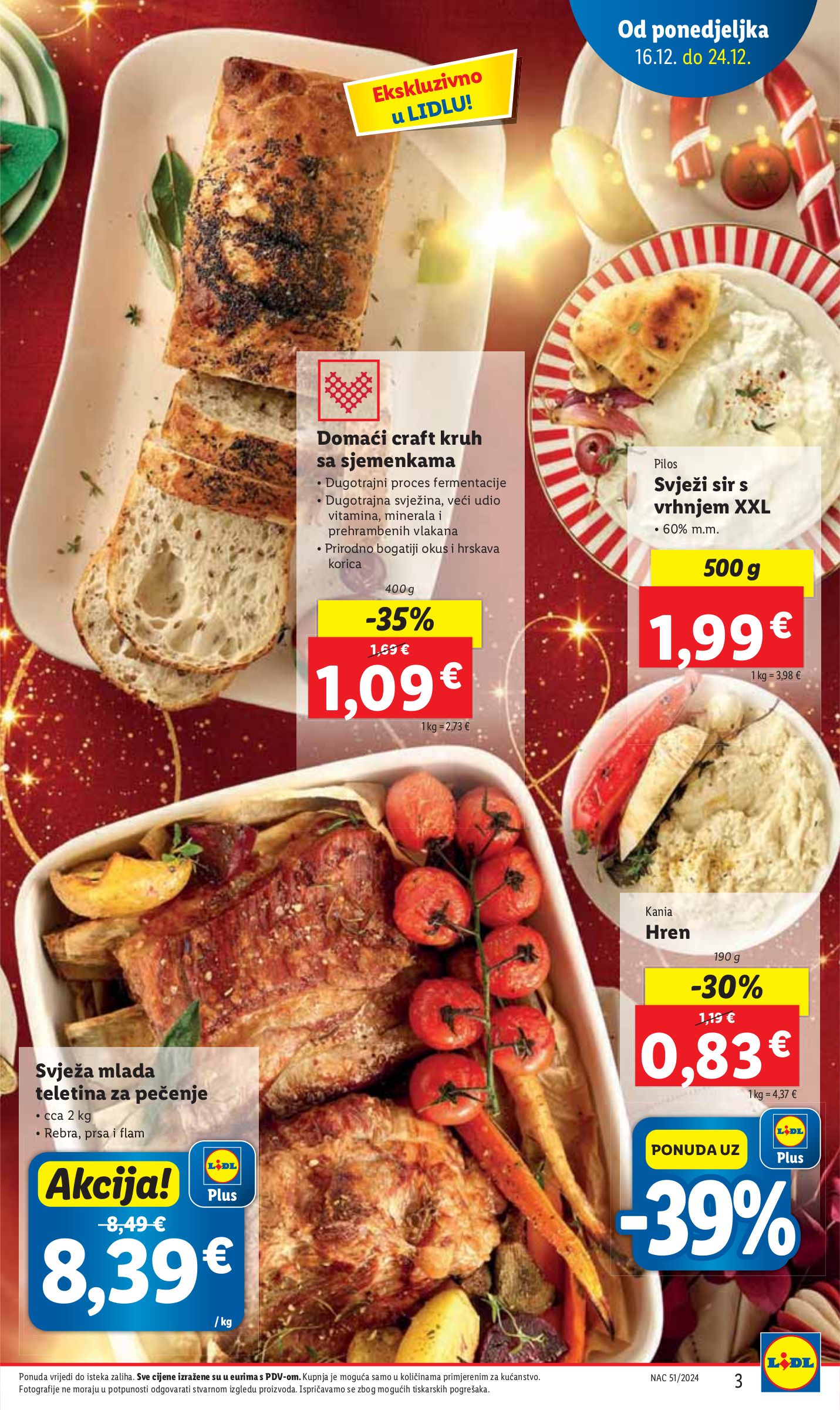 lidl - Lidl katalog vrijedi od 16.12. do 24.12. - page: 3