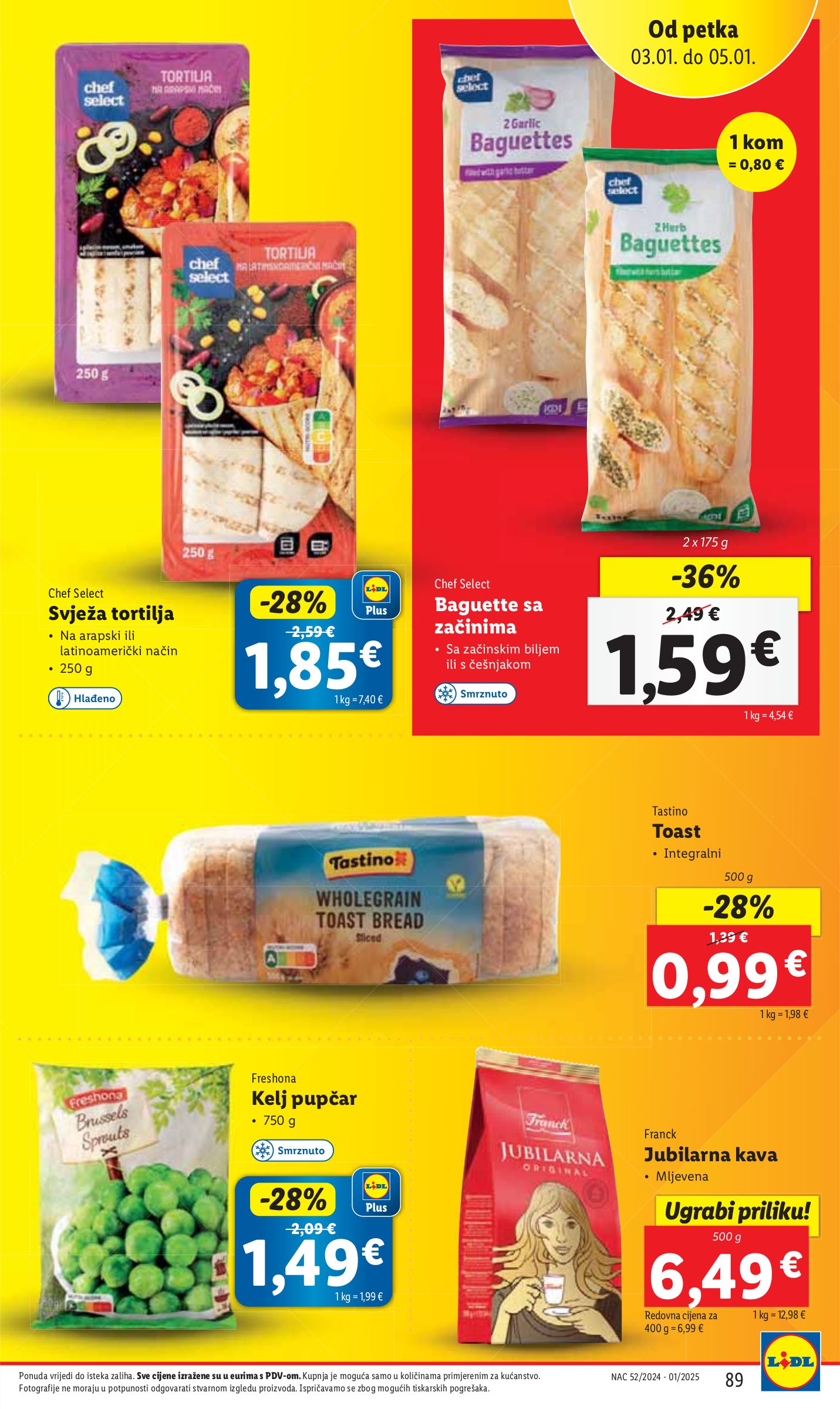 lidl - Lidl katalog vrijedi od 27.12. do 05.01. - page: 89