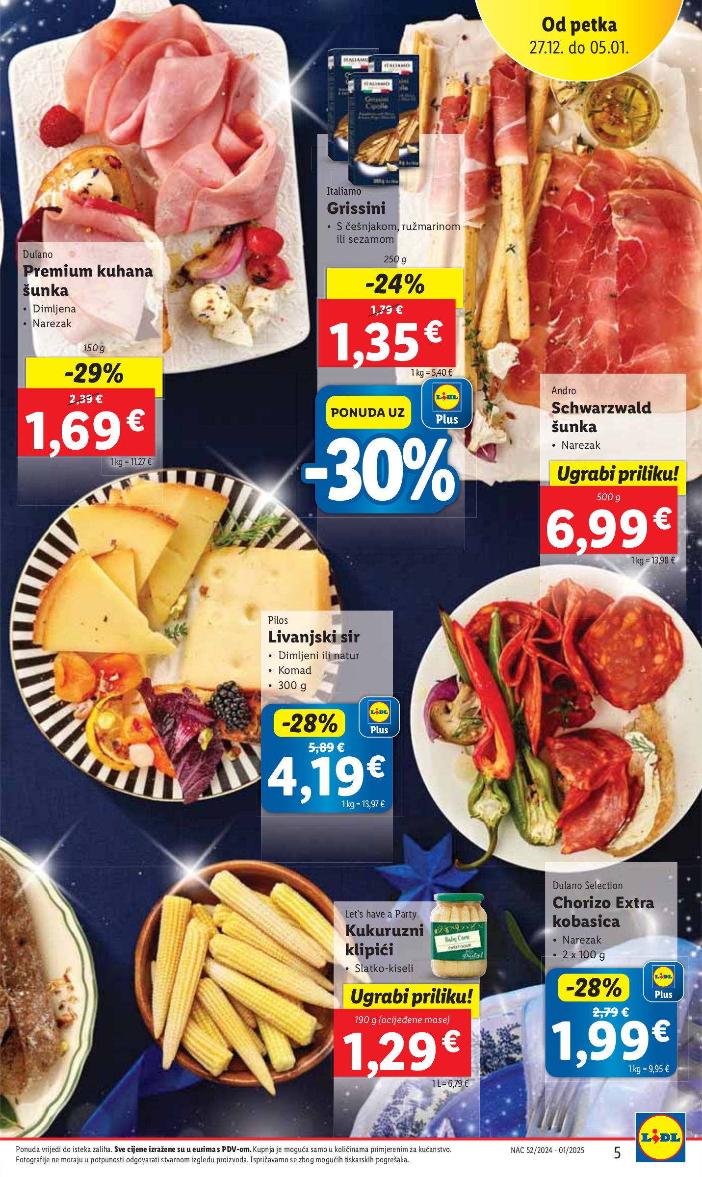 lidl - Lidl katalog vrijedi od 27.12. do 05.01. - page: 5