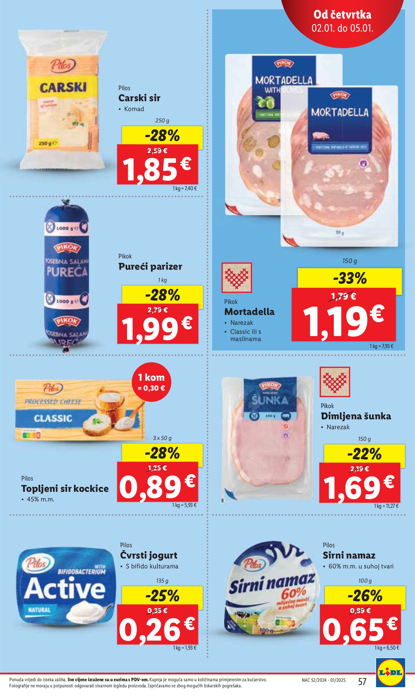 lidl - Lidl katalog vrijedi od 27.12. do 05.01. - page: 57