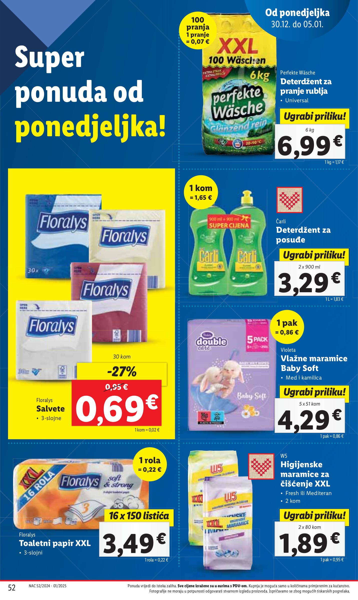 lidl - Lidl katalog vrijedi od 27.12. do 05.01. - page: 52