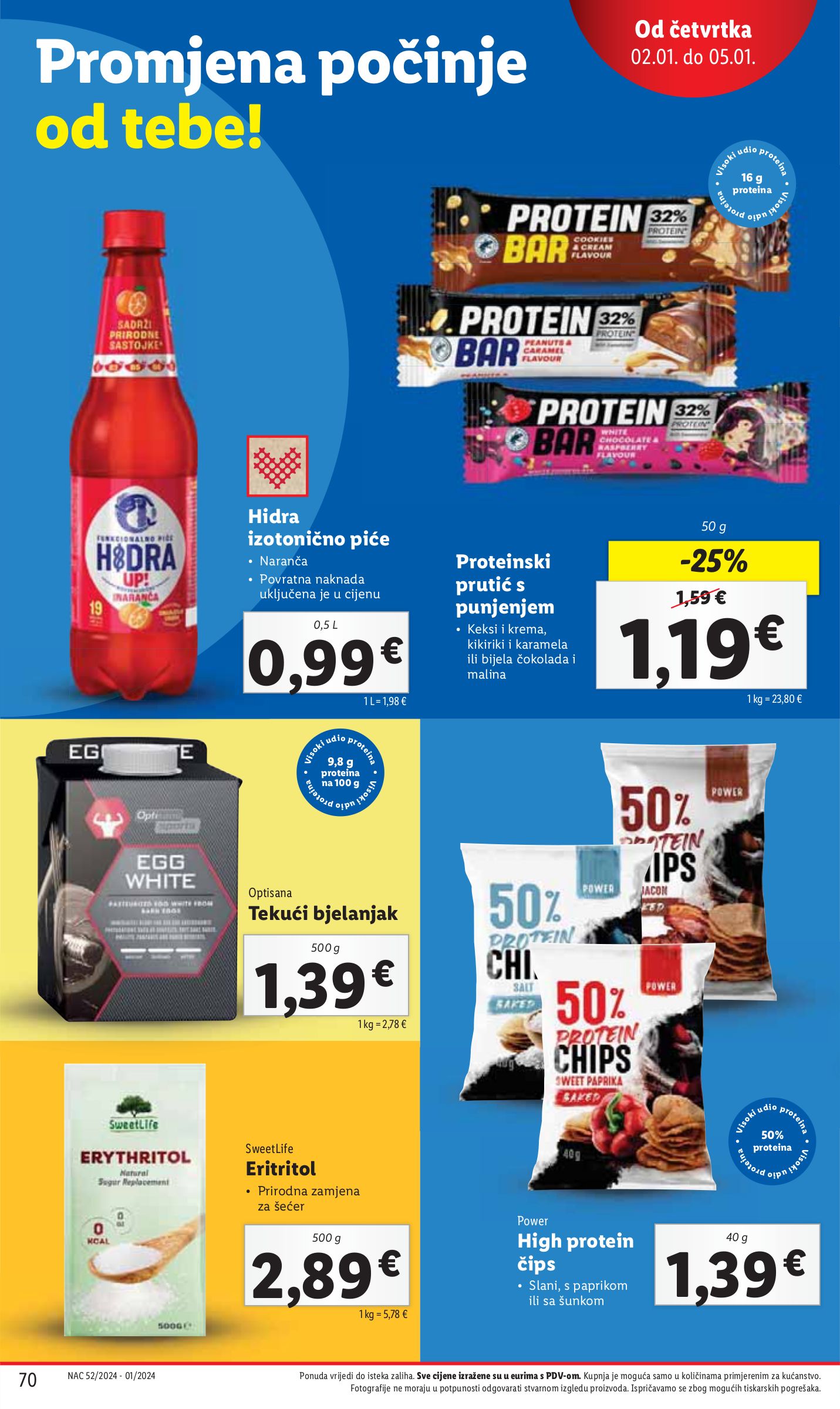 lidl - Lidl katalog vrijedi od 27.12. do 05.01. - page: 70