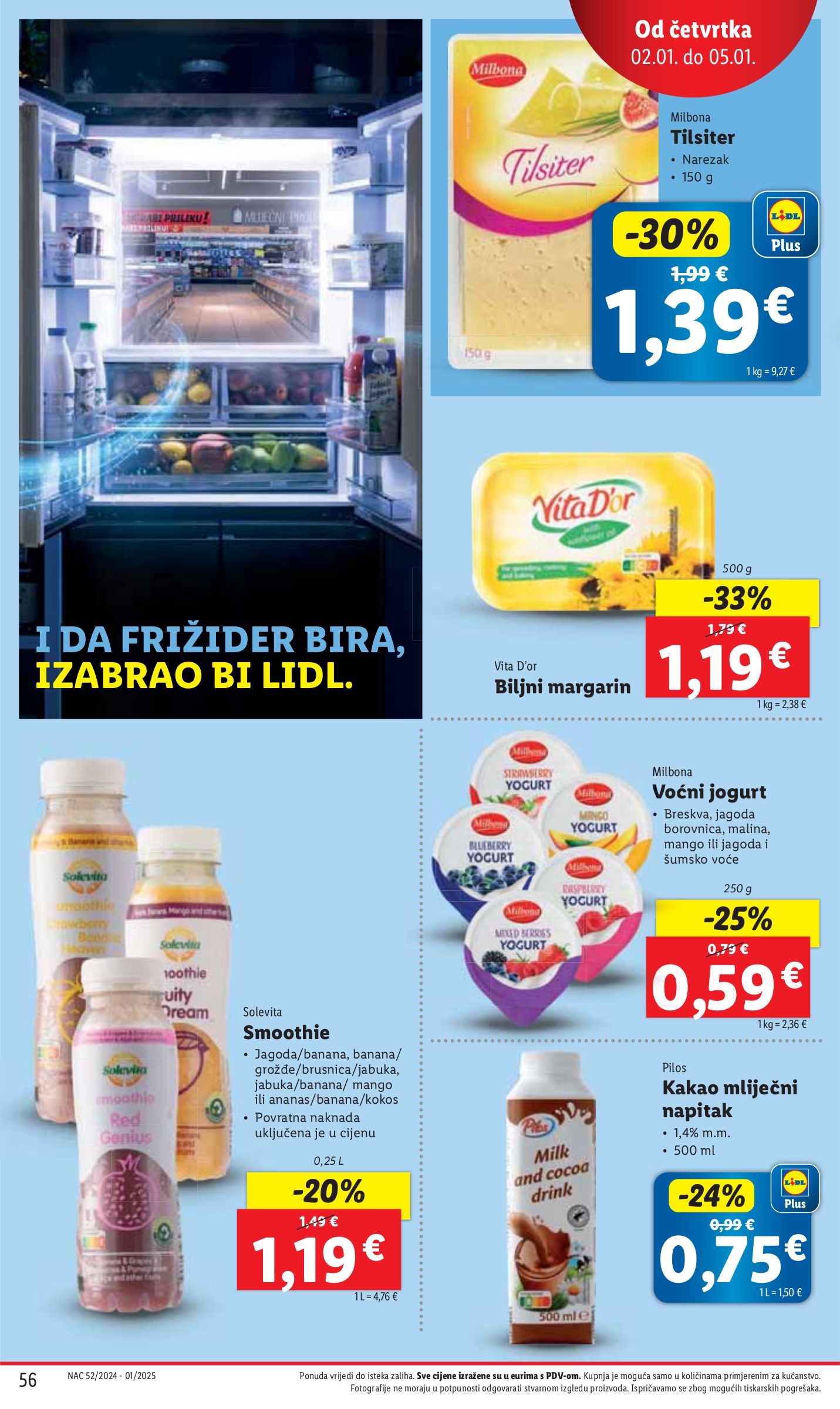 lidl - Lidl katalog vrijedi od 27.12. do 05.01. - page: 56