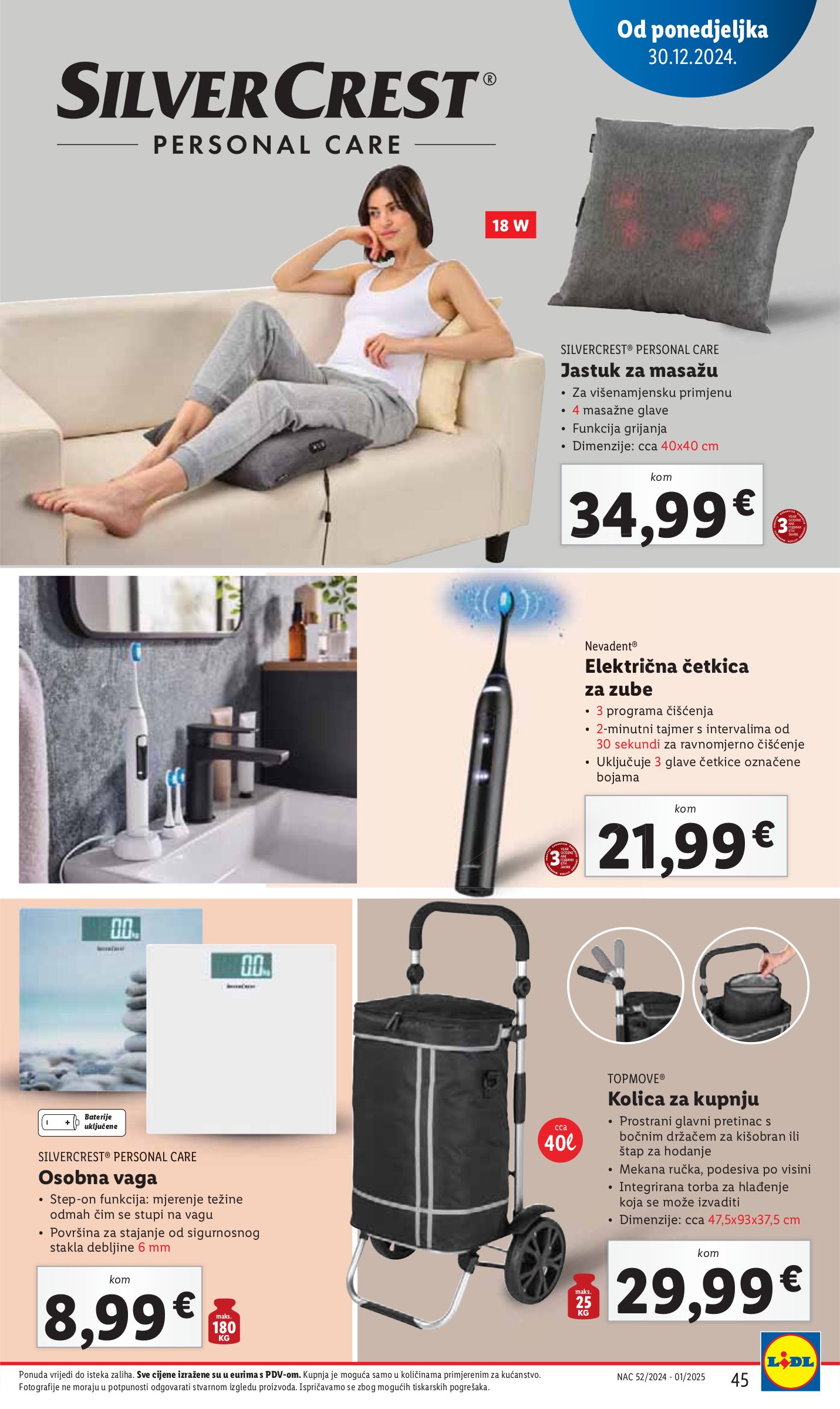 lidl - Lidl katalog vrijedi od 27.12. do 05.01. - page: 45