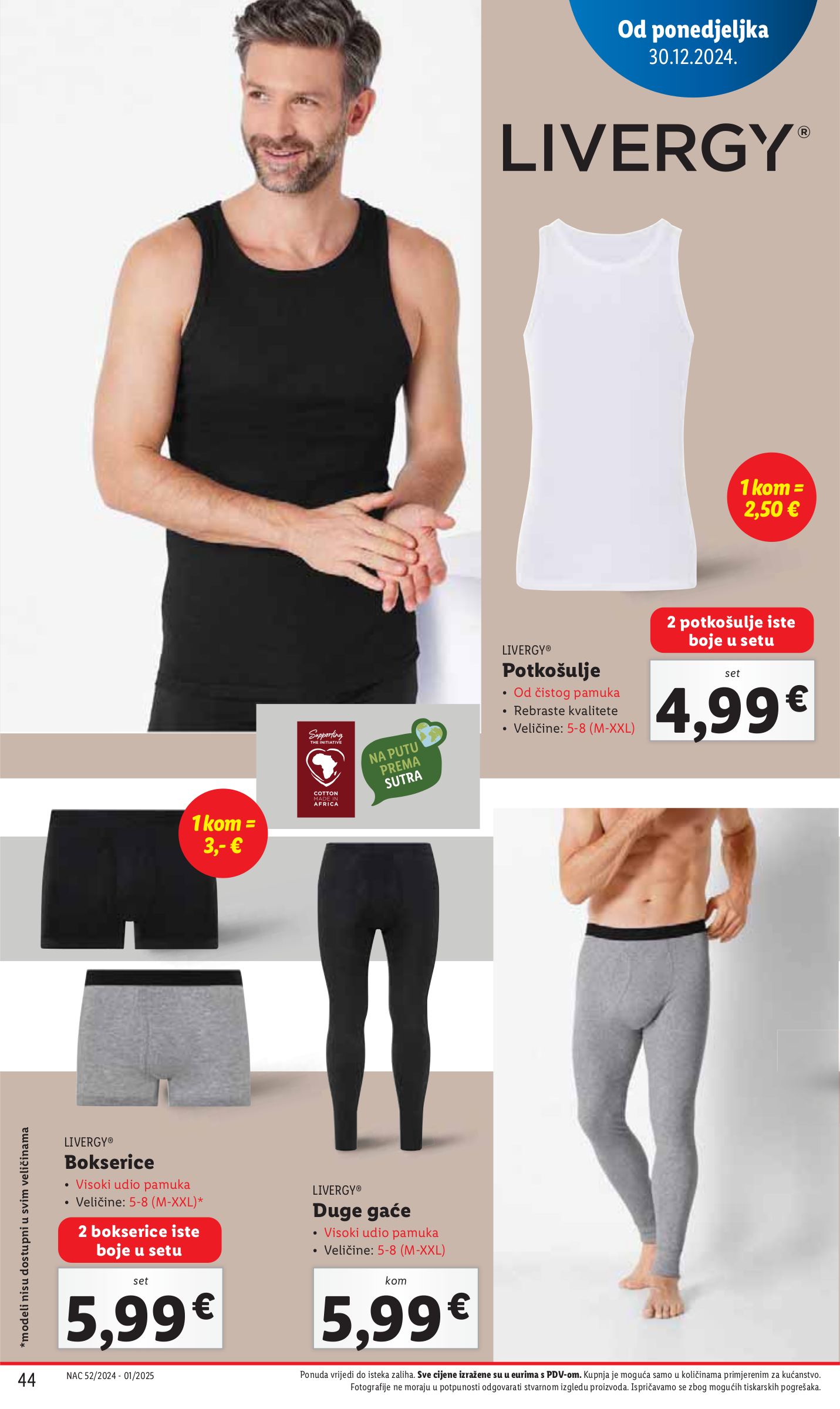 lidl - Lidl katalog vrijedi od 27.12. do 05.01. - page: 44