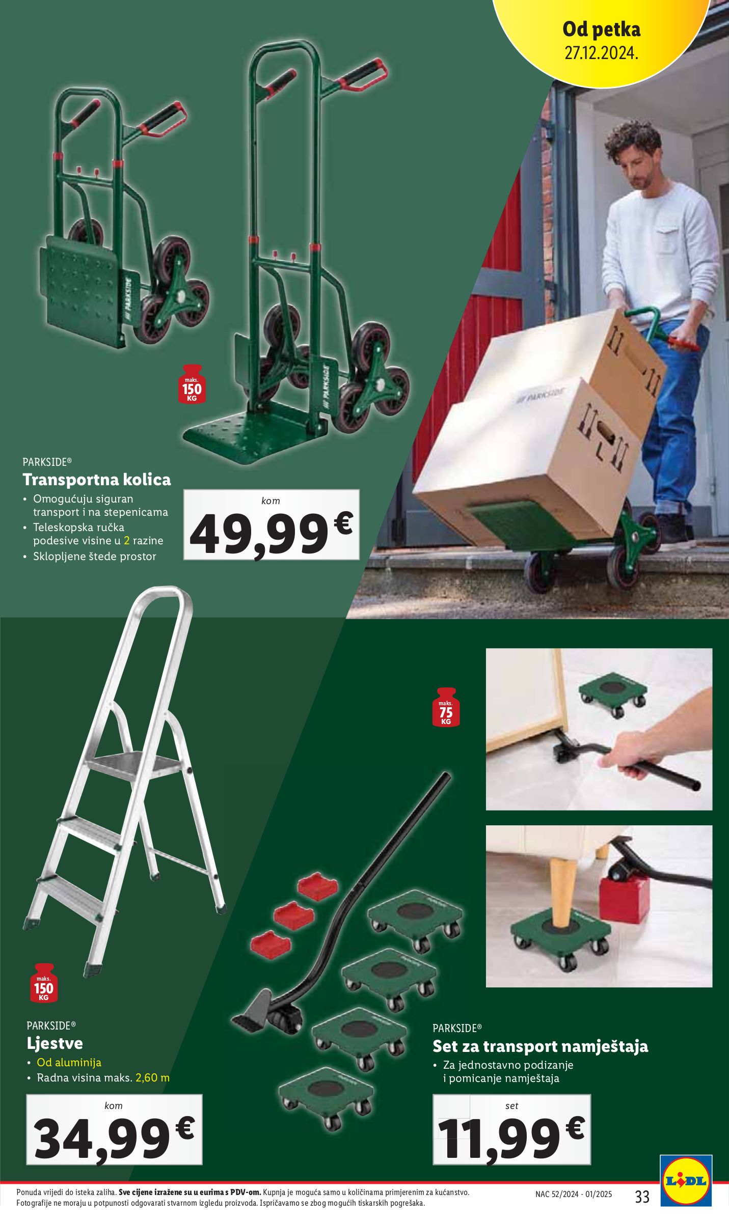 lidl - Lidl katalog vrijedi od 27.12. do 05.01. - page: 33