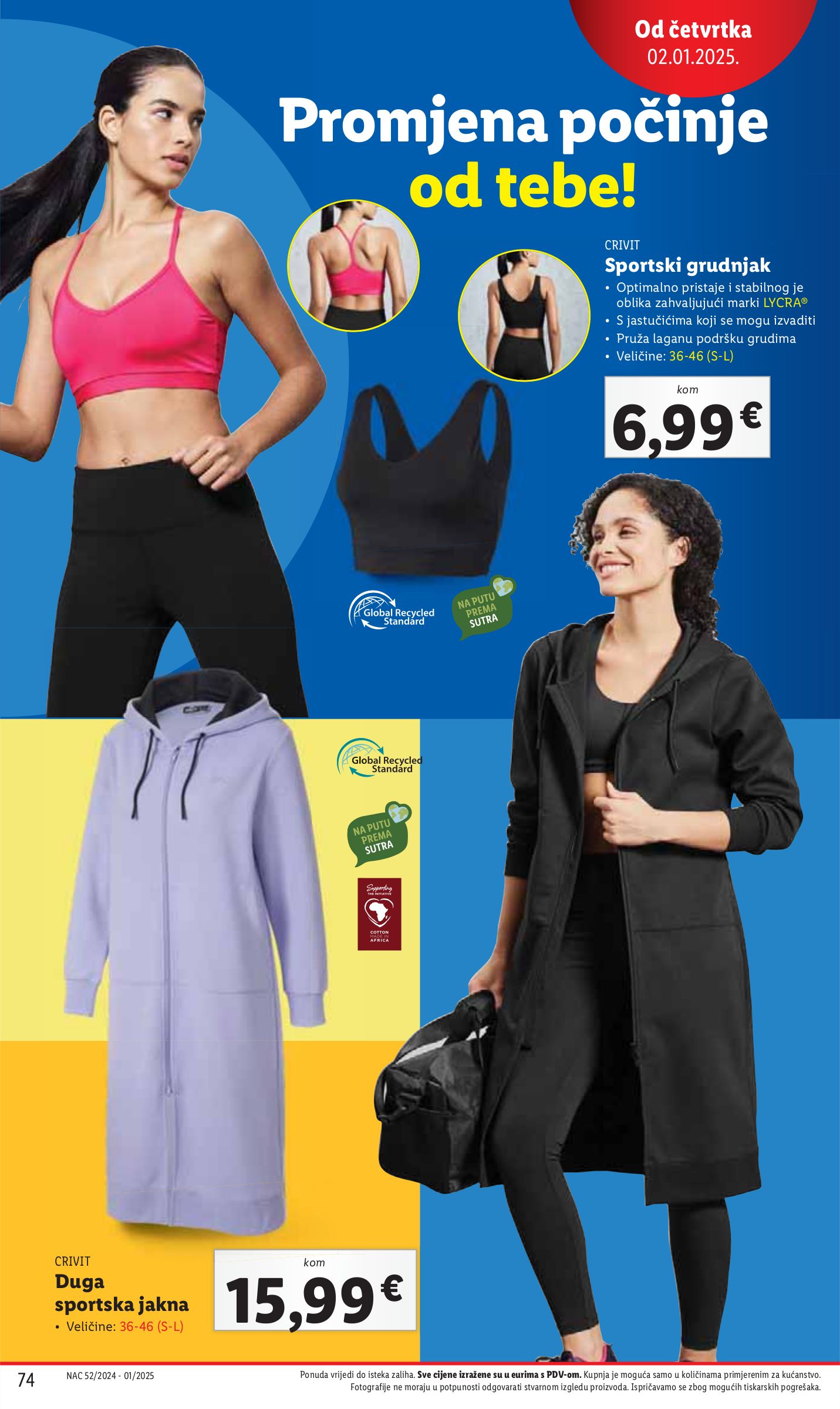 lidl - Lidl katalog vrijedi od 27.12. do 05.01. - page: 74