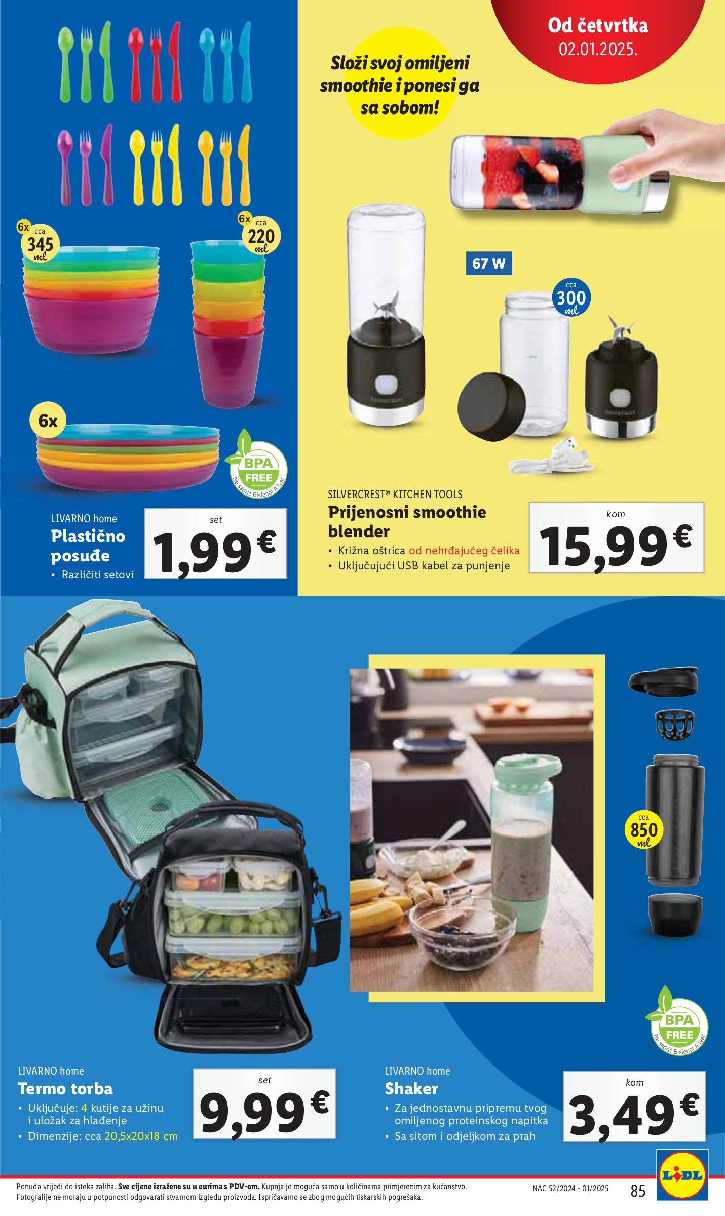 lidl - Lidl katalog vrijedi od 27.12. do 05.01. - page: 85