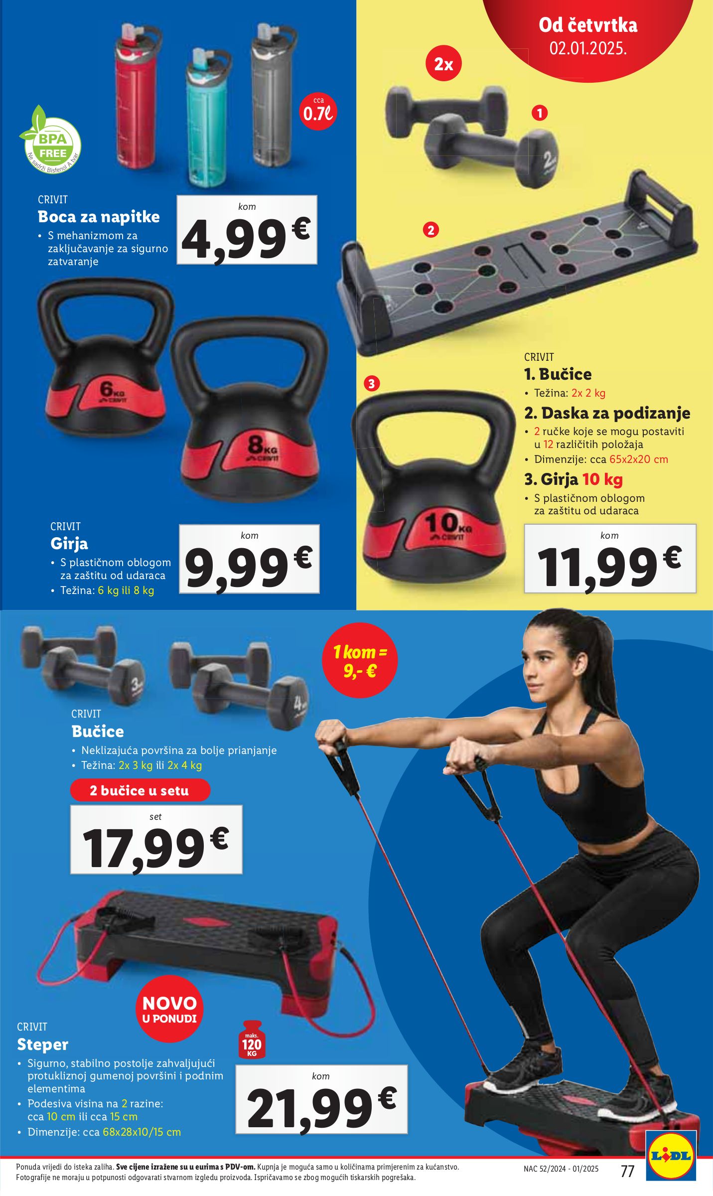 lidl - Lidl katalog vrijedi od 27.12. do 05.01. - page: 77