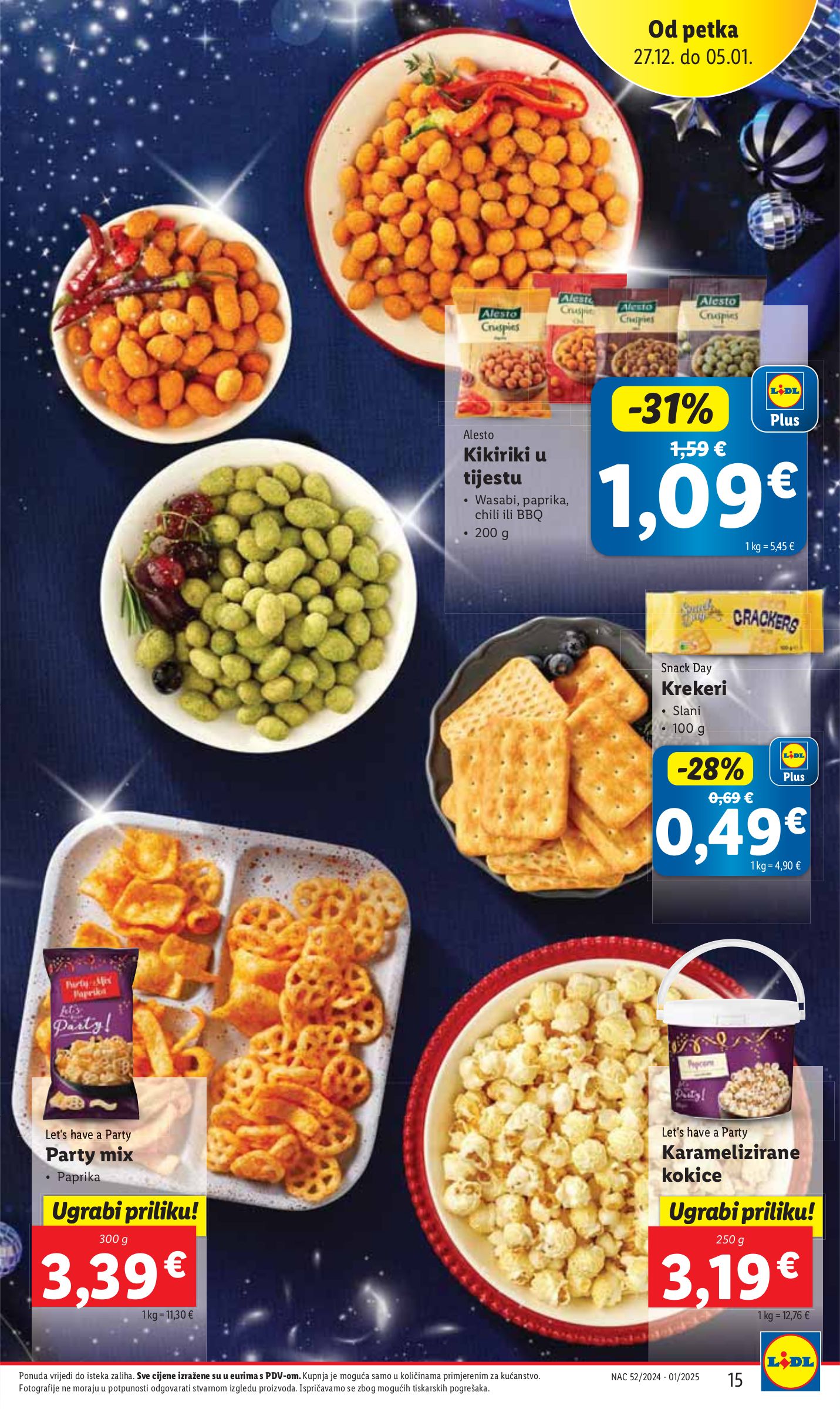 lidl - Lidl katalog vrijedi od 27.12. do 05.01. - page: 15