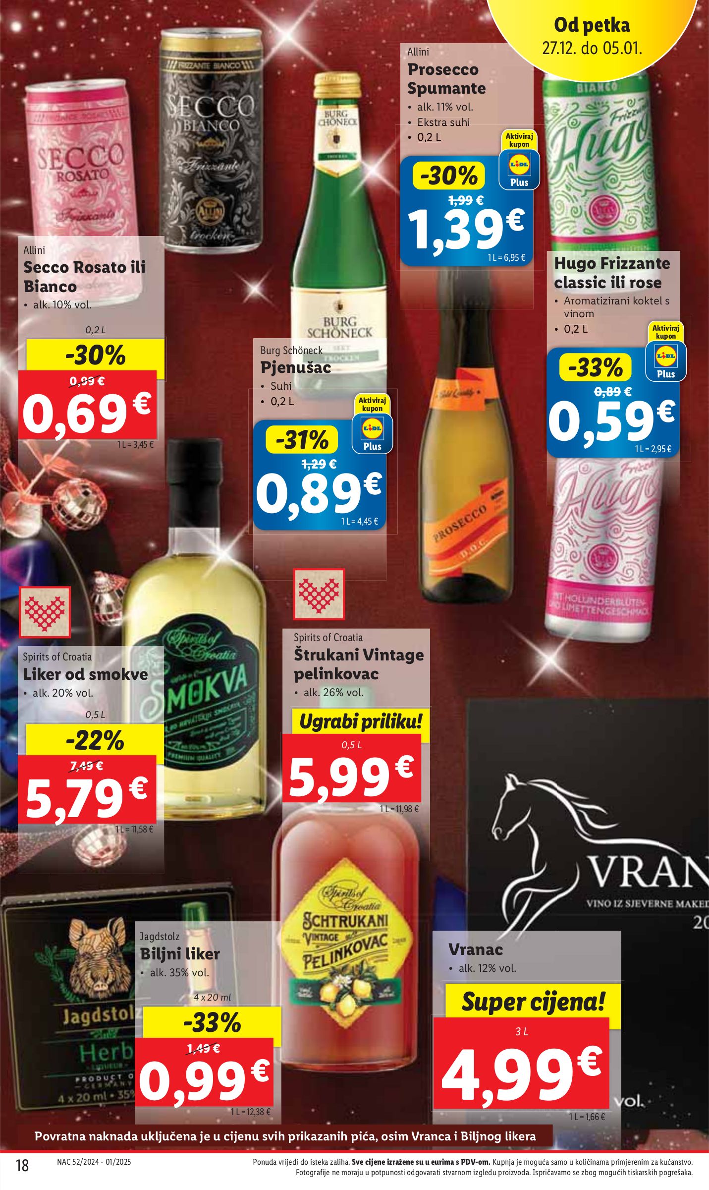 lidl - Lidl katalog vrijedi od 27.12. do 05.01. - page: 18