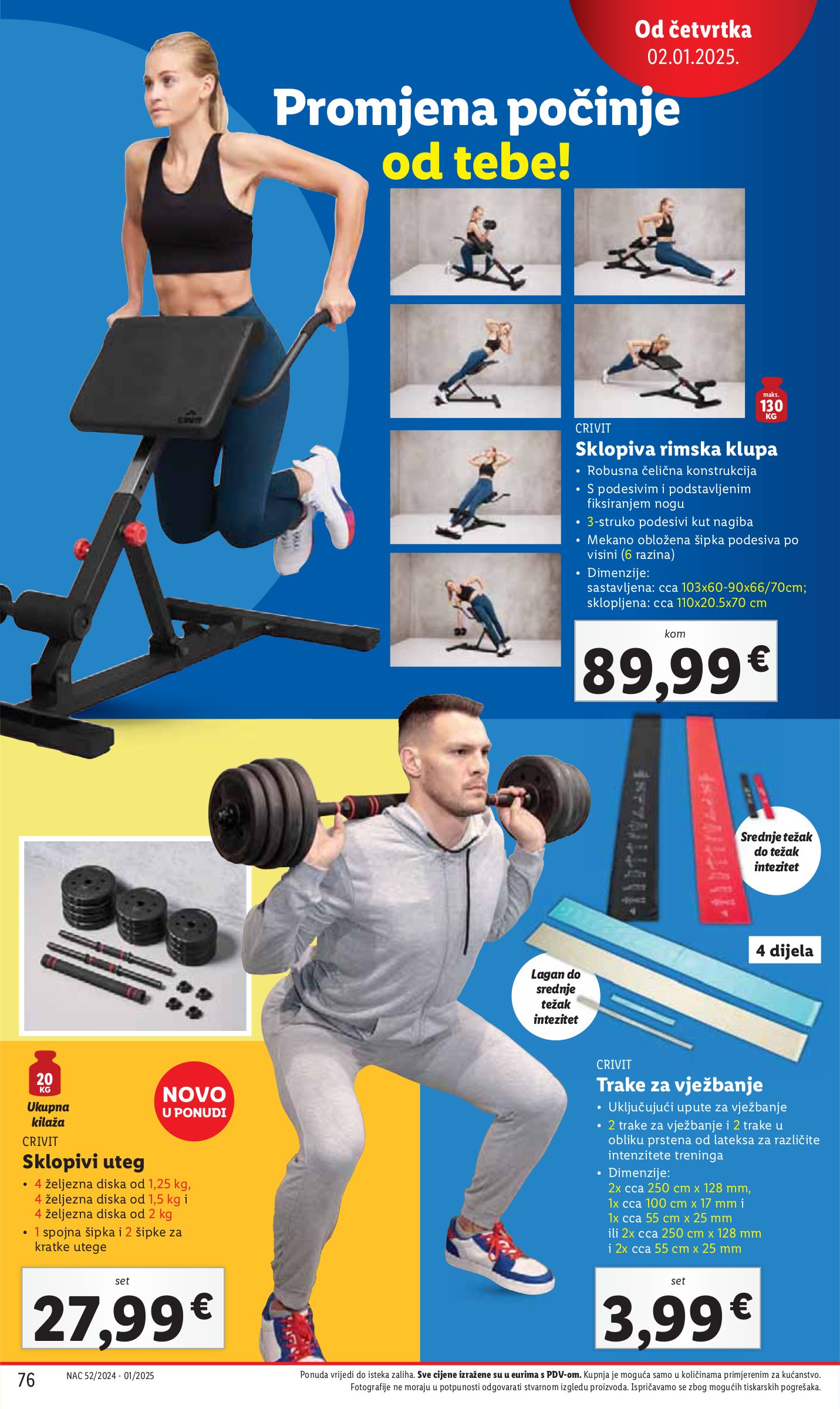 lidl - Lidl katalog vrijedi od 27.12. do 05.01. - page: 76