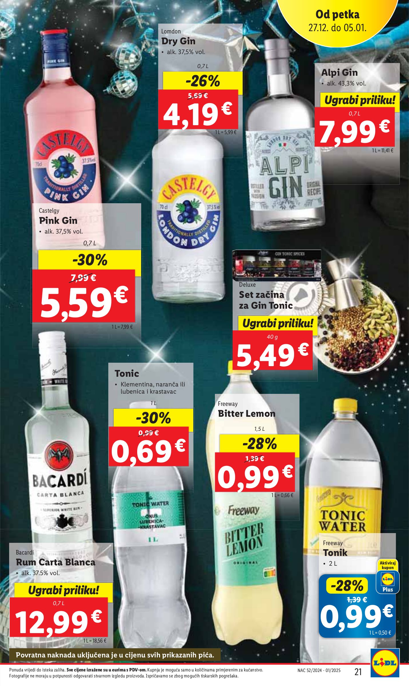 lidl - Lidl katalog vrijedi od 27.12. do 05.01. - page: 21