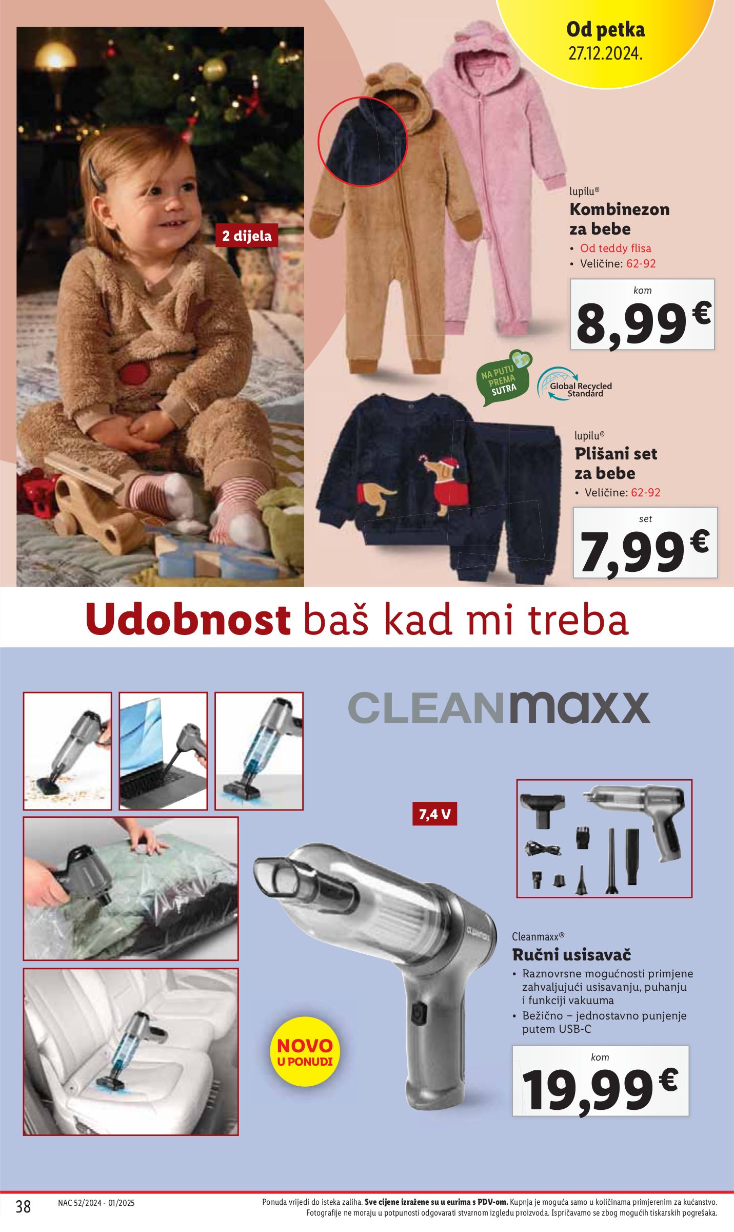 lidl - Lidl katalog vrijedi od 27.12. do 05.01. - page: 38