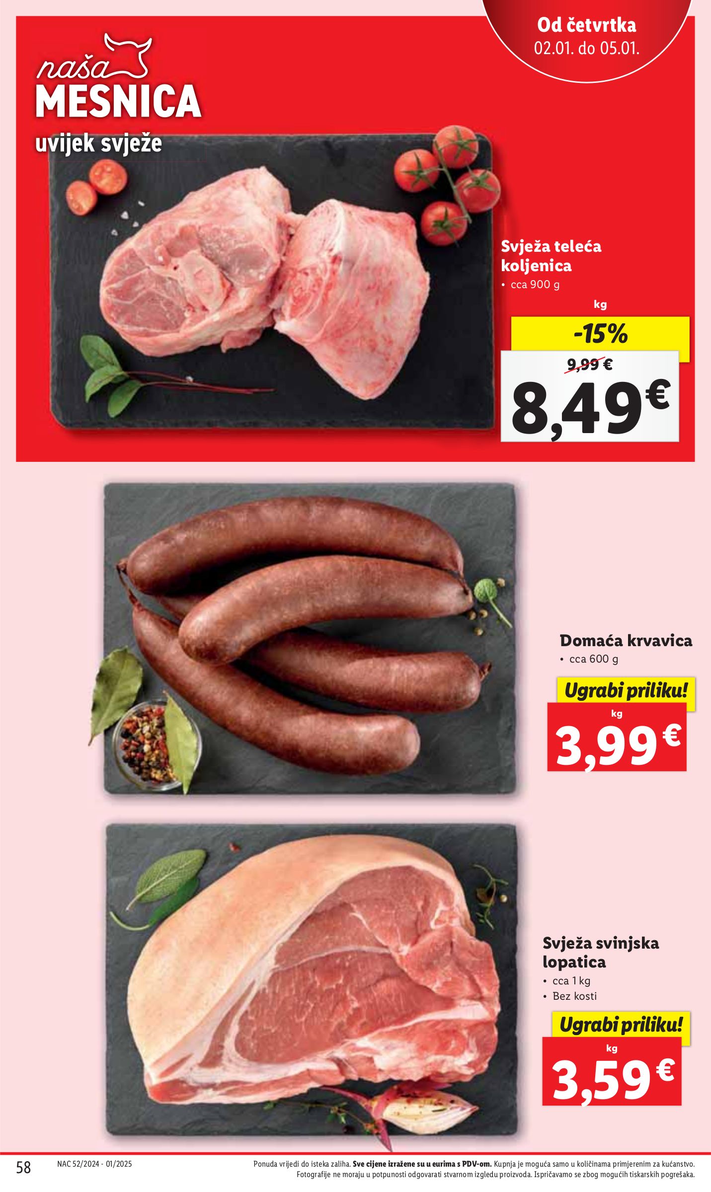 lidl - Lidl katalog vrijedi od 27.12. do 05.01. - page: 58