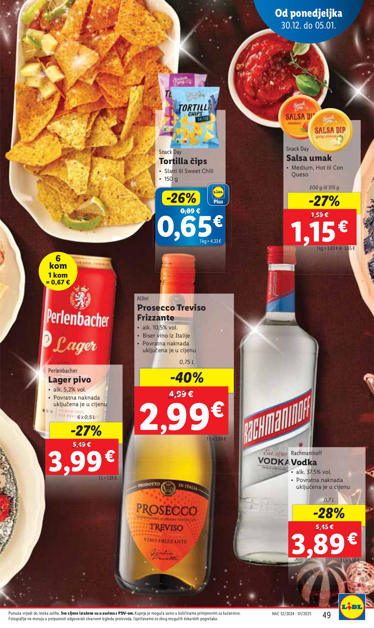 lidl - Lidl katalog vrijedi od 27.12. do 05.01. - page: 49