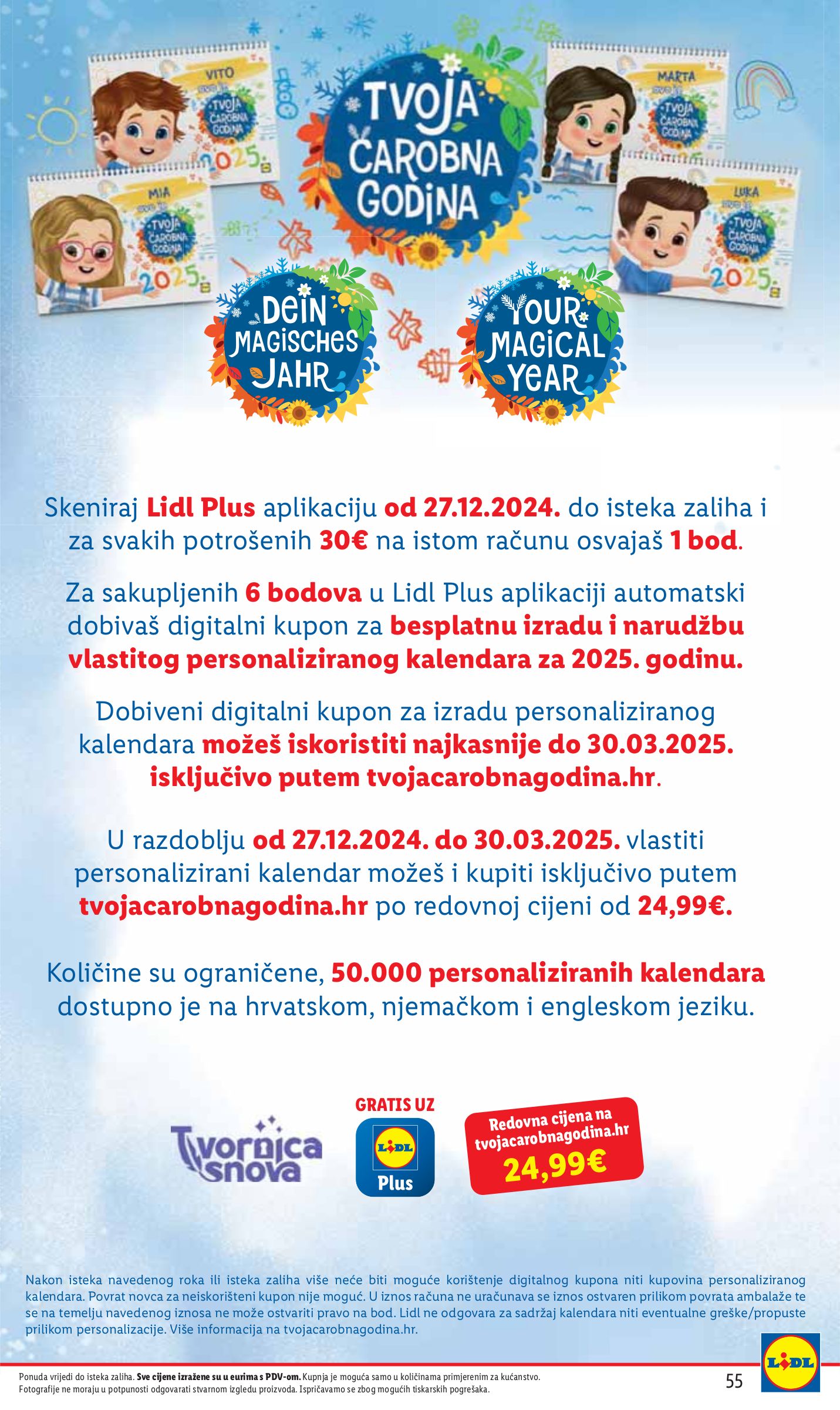 lidl - Lidl katalog vrijedi od 27.12. do 05.01. - page: 55