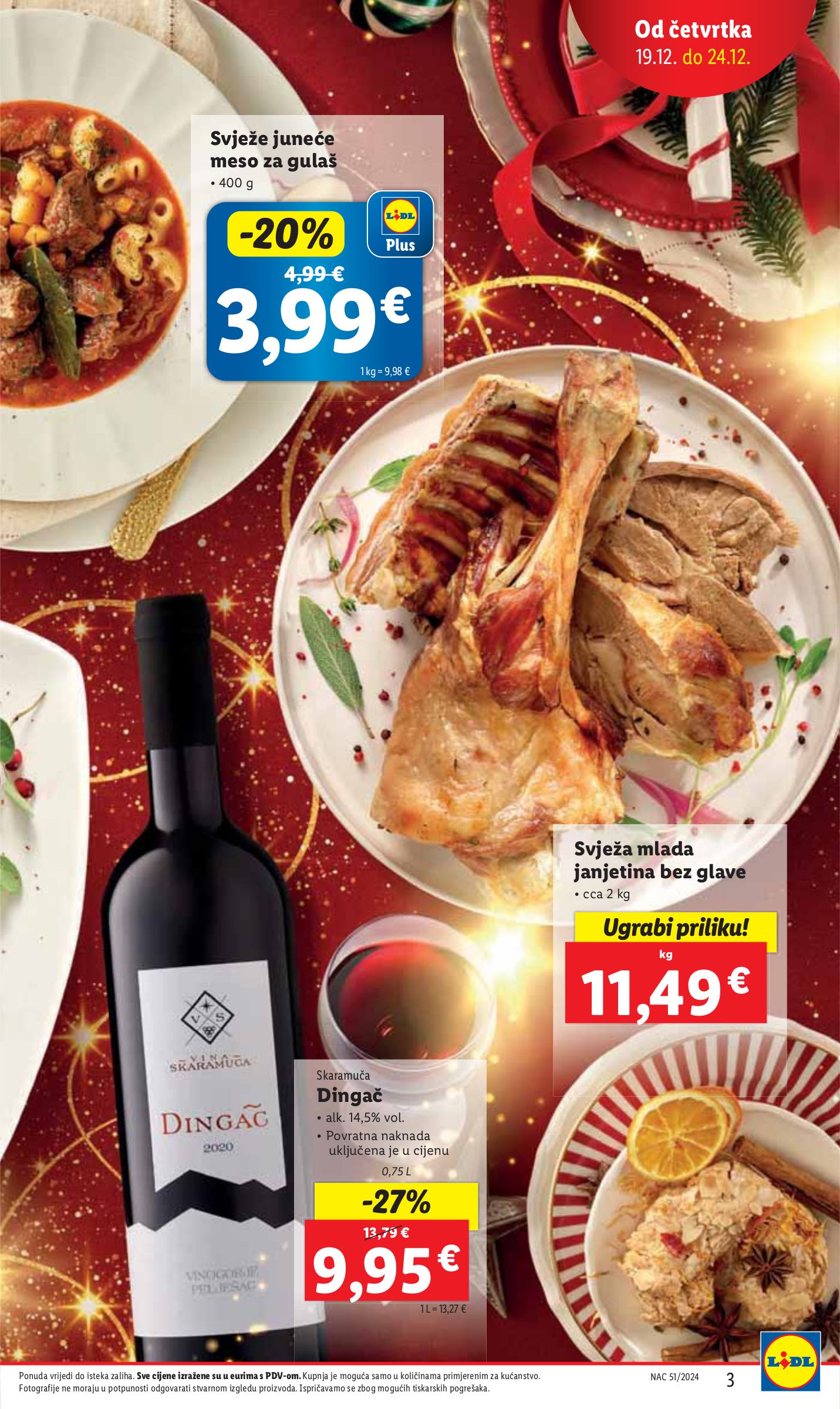 lidl - Lidl katalog vrijedi od 19.12. do 24.12. - page: 3