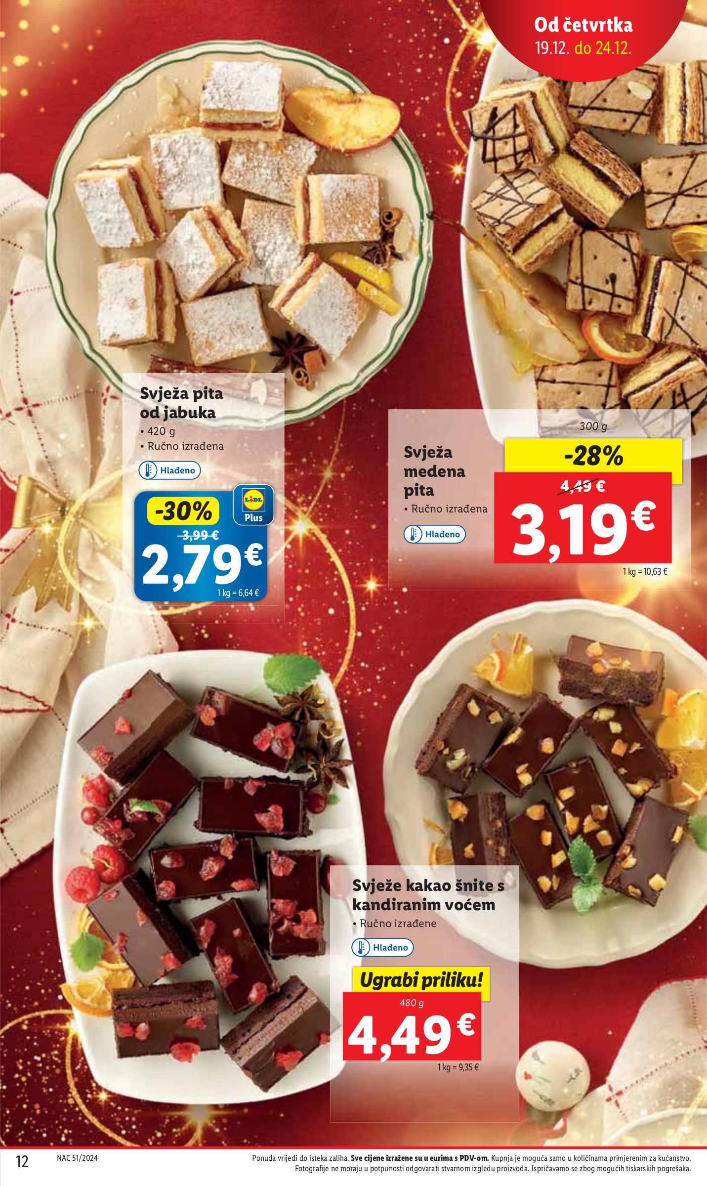 lidl - Lidl katalog vrijedi od 19.12. do 24.12. - page: 12