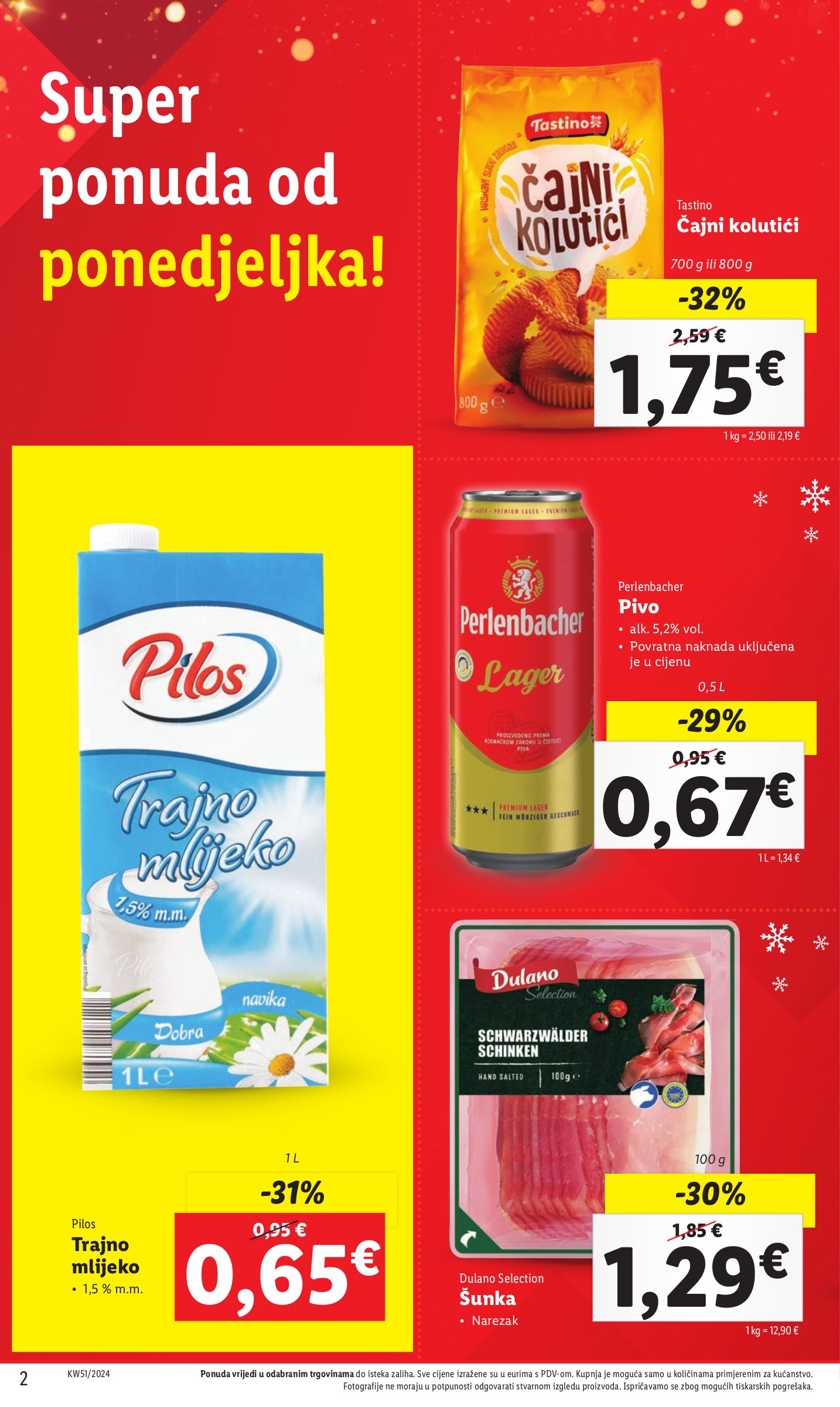 lidl - Lidl - Super Ponuda katalog vrijedi od 16.12. do 24.12. - page: 2