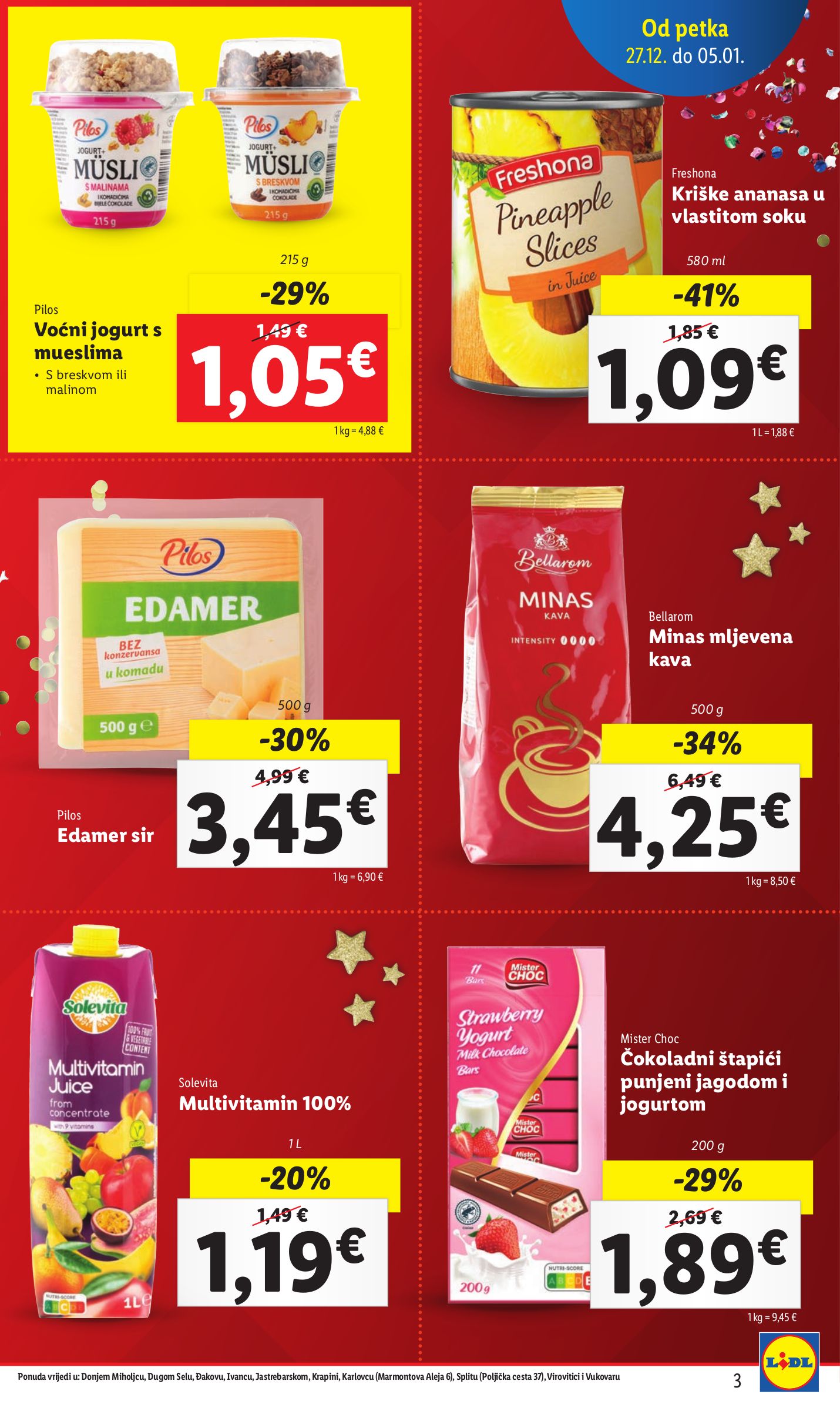 lidl - Lidl - Super Ponuda katalog vrijedi od 27.12. do 05.01. - page: 3