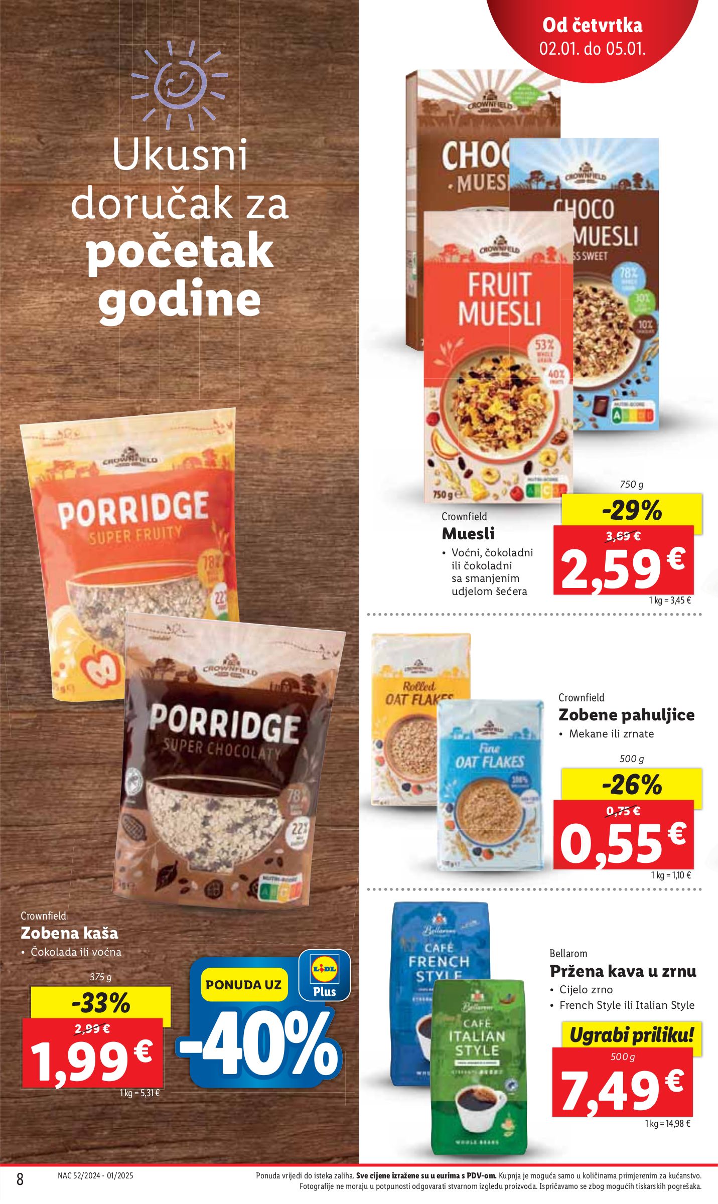 lidl - Lidl katalog vrijedi od 02.01. do 05.01. - page: 8