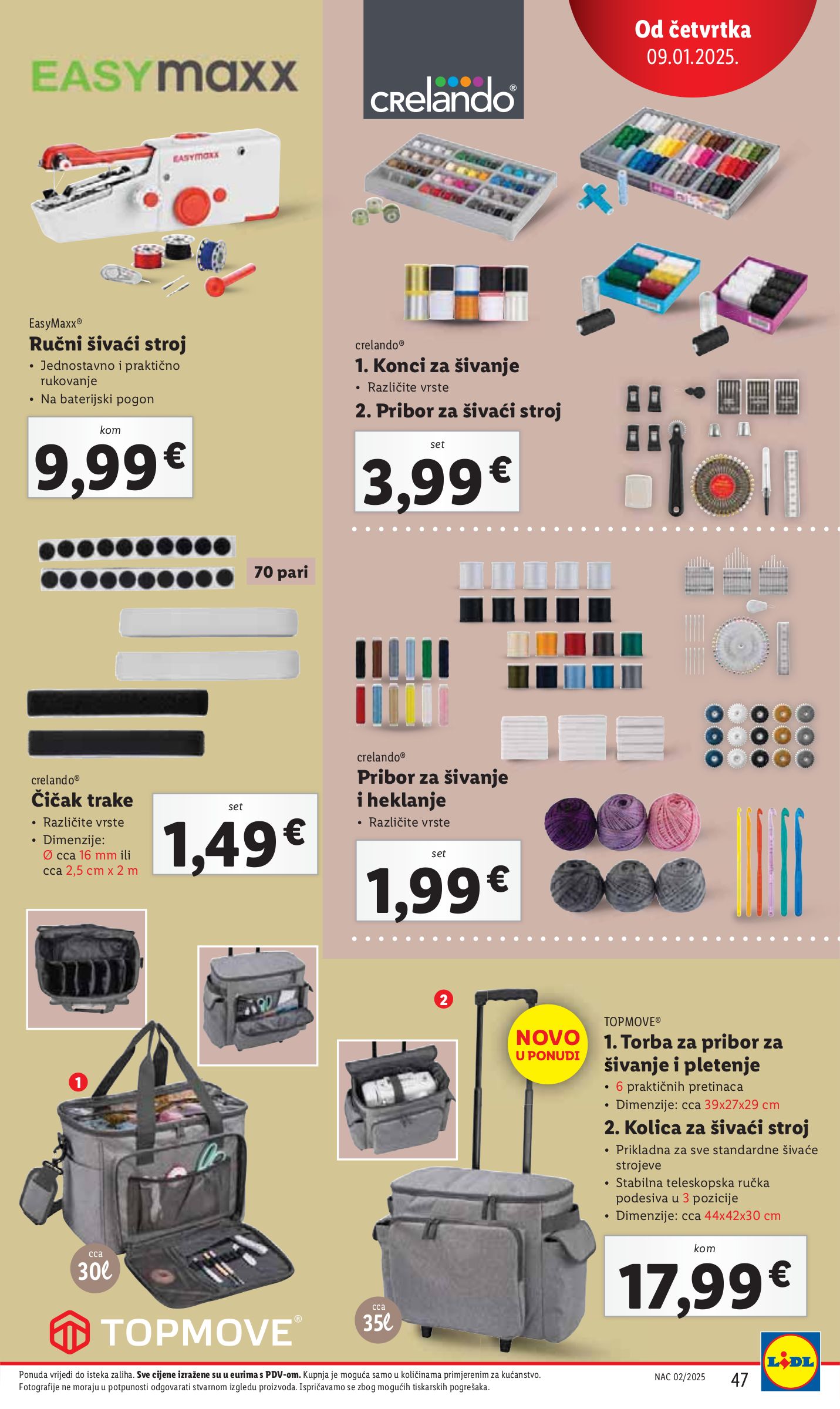 lidl - Lidl katalog vrijedi od 07.01. do 11.01. - page: 47