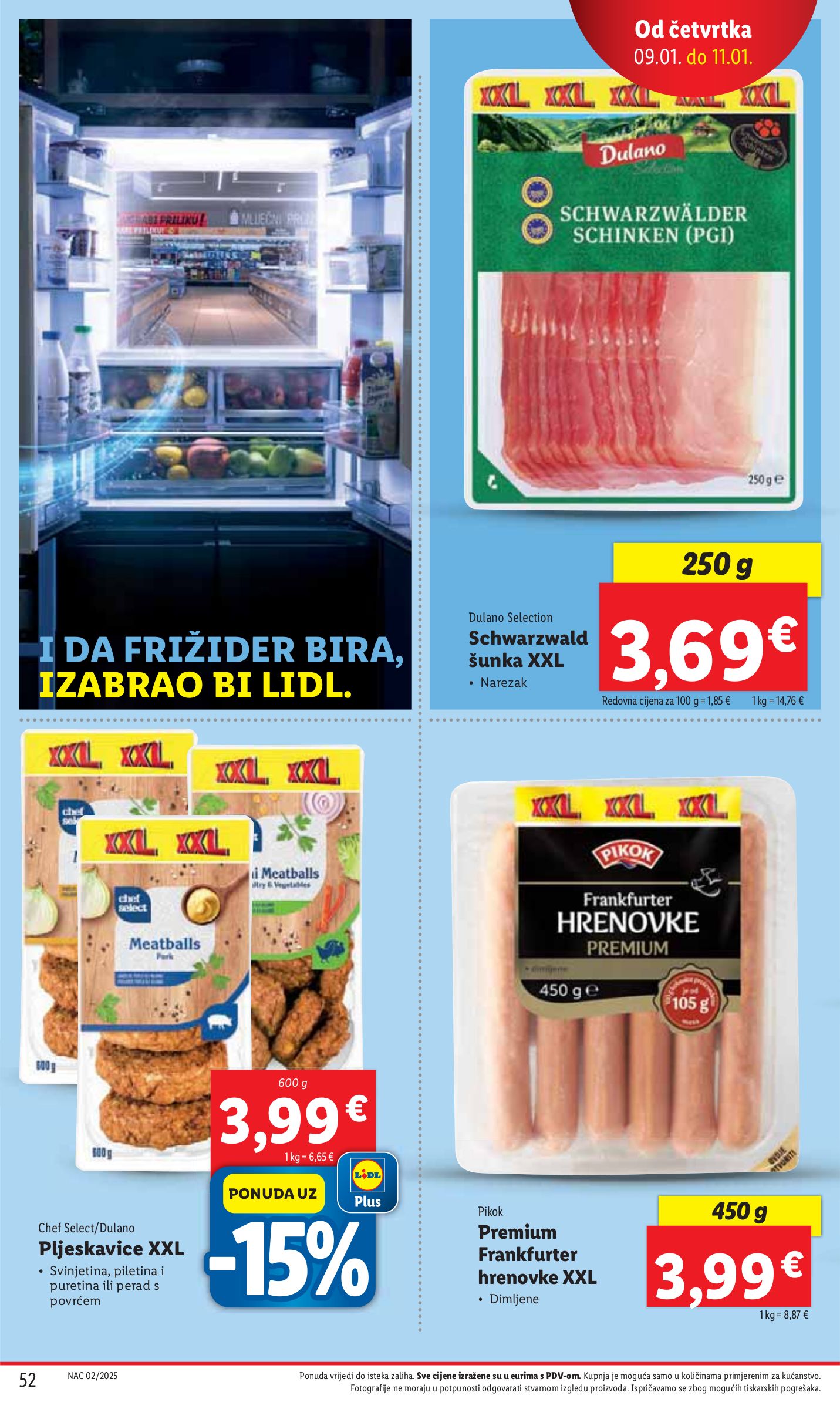 lidl - Lidl katalog vrijedi od 07.01. do 11.01. - page: 52