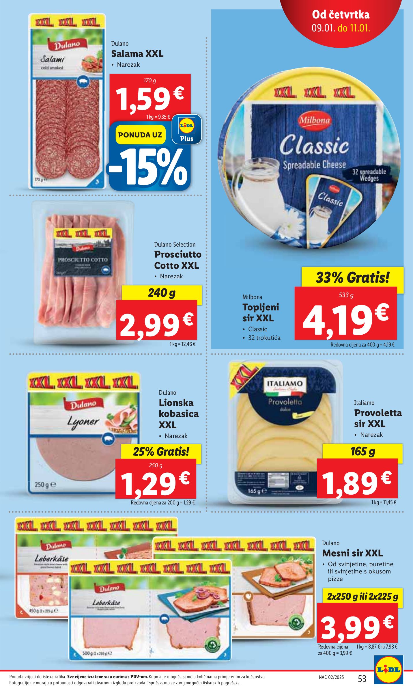 lidl - Lidl katalog vrijedi od 07.01. do 11.01. - page: 53