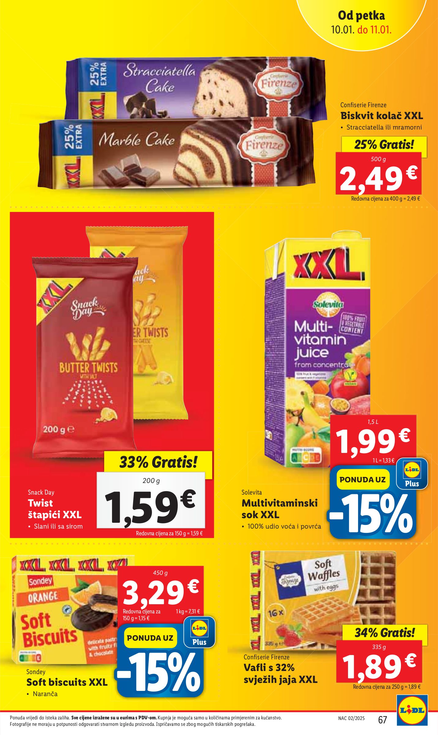 lidl - Lidl katalog vrijedi od 07.01. do 11.01. - page: 67